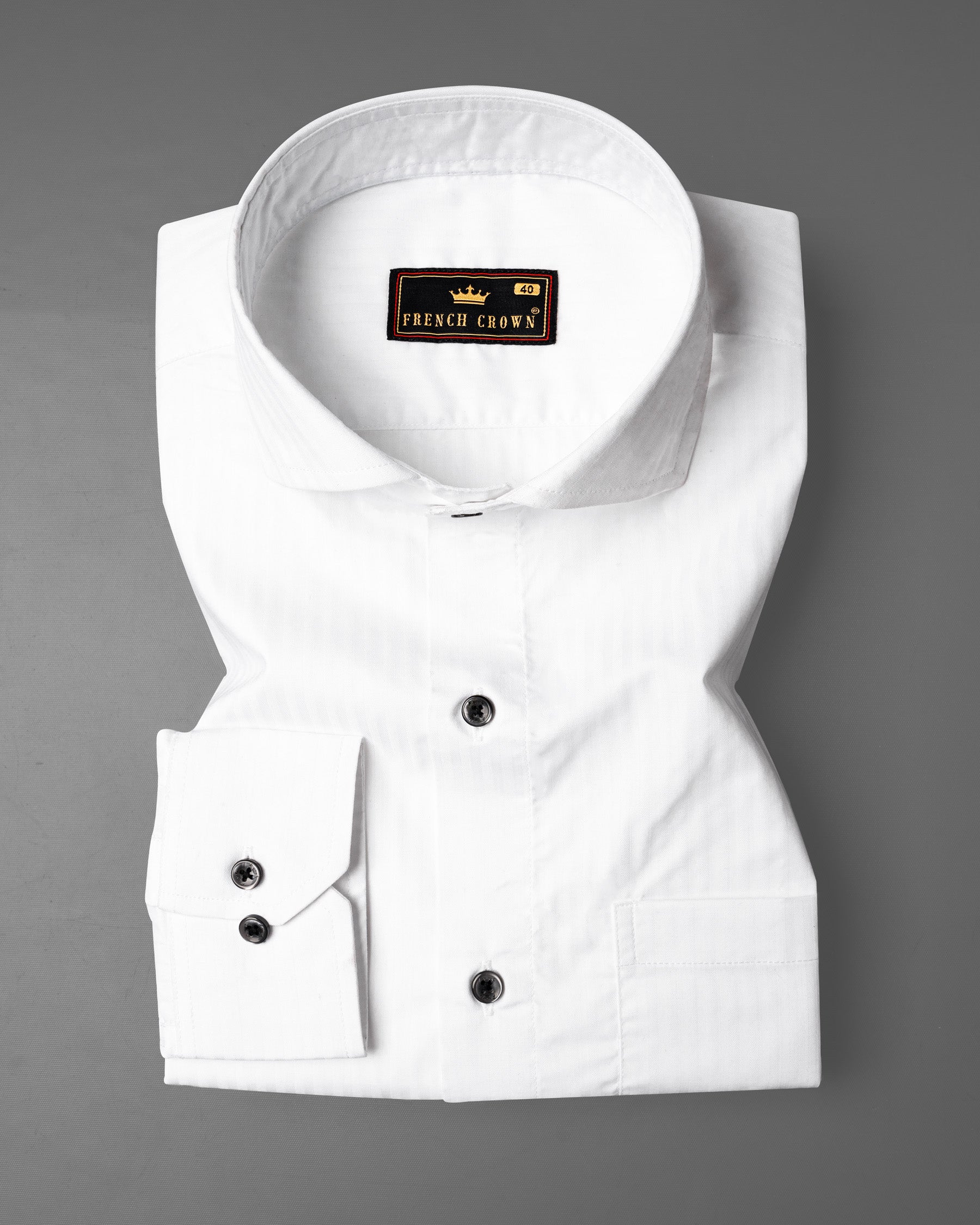 Bright White Striped Premium Cotton Shirt 6768-CA-BLK-38,6768-CA-BLK-38,6768-CA-BLK-39,6768-CA-BLK-39,6768-CA-BLK-40,6768-CA-BLK-40,6768-CA-BLK-42,6768-CA-BLK-42,6768-CA-BLK-44,6768-CA-BLK-44,6768-CA-BLK-46,6768-CA-BLK-46,6768-CA-BLK-48,6768-CA-BLK-48,6768-CA-BLK-50,6768-CA-BLK-50,6768-CA-BLK-52,6768-CA-BLK-52