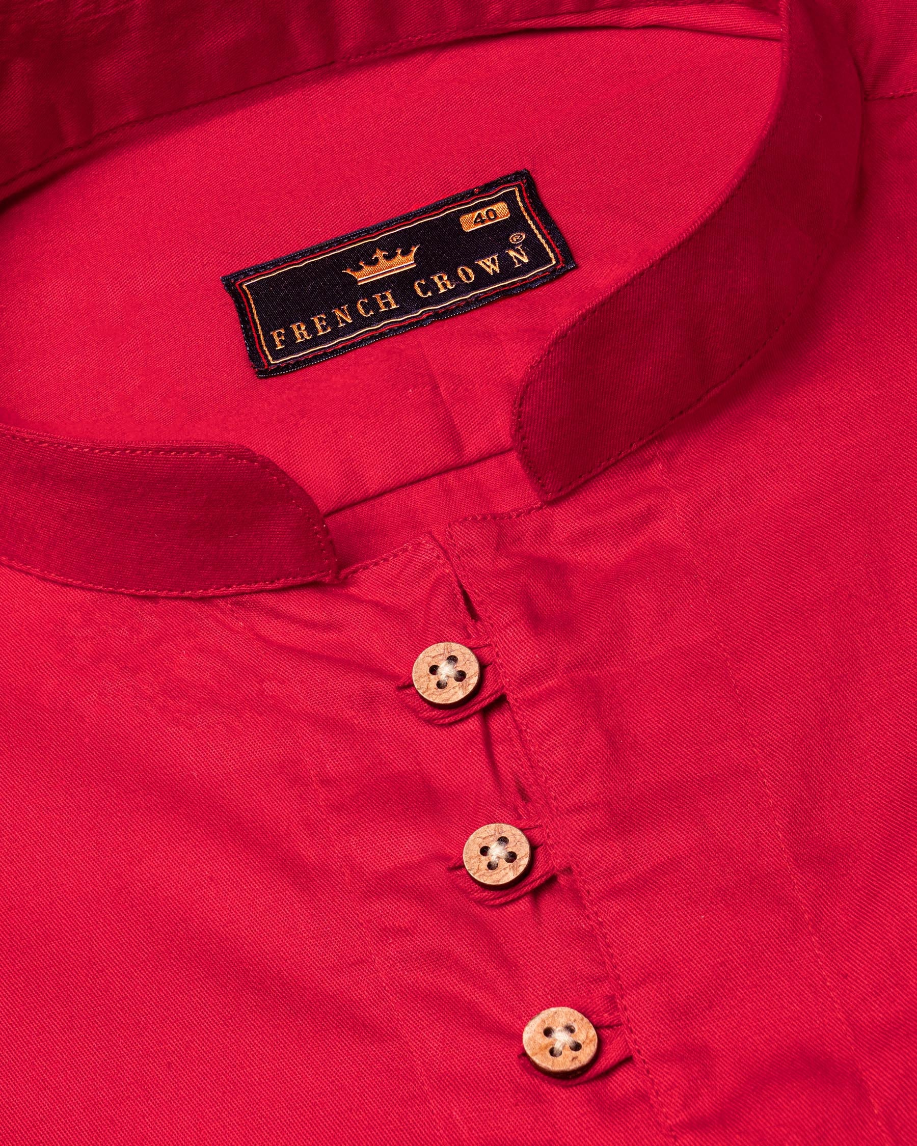 Crimson Red Super Soft Premium Cotton Kurta Shirt 6793-KS-38,6793-KS-38,6793-KS-39,6793-KS-39,6793-KS-40,6793-KS-40,6793-KS-42,6793-KS-42,6793-KS-44,6793-KS-44,6793-KS-46,6793-KS-46,6793-KS-48,6793-KS-48,6793-KS-50,6793-KS-50,6793-KS-52,6793-KS-52