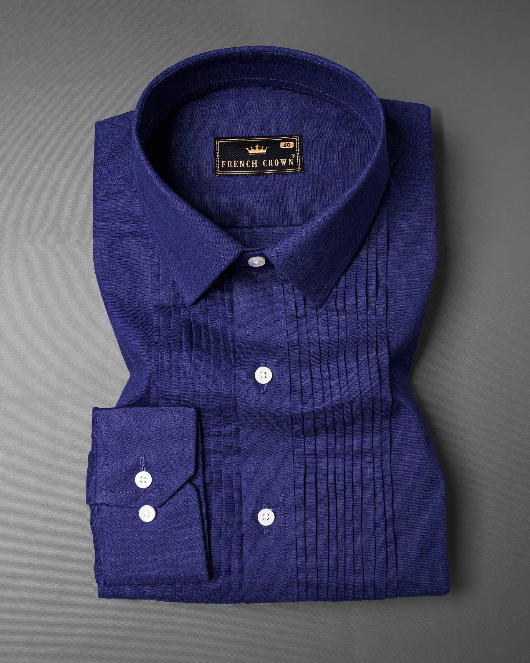 Cloud Burst Blue Pleated Luxurious Linen Tuxedo Shirt 6800-TXD-38,6800-TXD-38,6800-TXD-39,6800-TXD-39,6800-TXD-40,6800-TXD-40,6800-TXD-42,6800-TXD-42,6800-TXD-44,6800-TXD-44,6800-TXD-46,6800-TXD-46,6800-TXD-48,6800-TXD-48,6800-TXD-50,6800-TXD-50,6800-TXD-52,6800-TXD-52