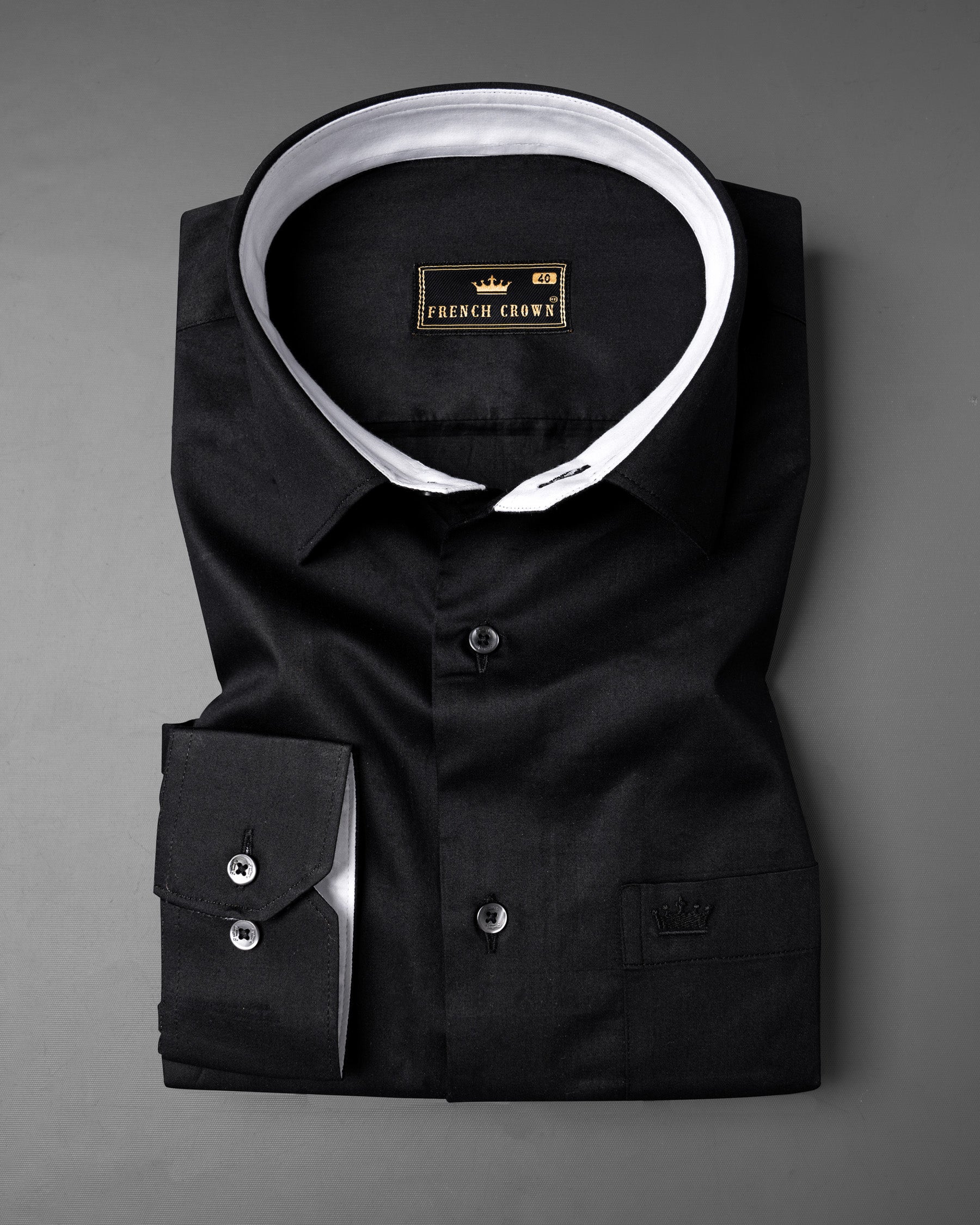 Jade Black Super Soft Premium Cotton Shirt 6820-CP-BLK-P129-38, 6820-CP-BLK-P129-H-38, 6820-CP-BLK-P129-39, 6820-CP-BLK-P129-H-39, 6820-CP-BLK-P129-40, 6820-CP-BLK-P129-H-40, 6820-CP-BLK-P129-42, 6820-CP-BLK-P129-H-42, 6820-CP-BLK-P129-44, 6820-CP-BLK-P129-H-44, 6820-CP-BLK-P129-46, 6820-CP-BLK-P129-H-46, 6820-CP-BLK-P129-48, 6820-CP-BLK-P129-H-48, 6820-CP-BLK-P129-50, 6820-CP-BLK-P129-H-50, 6820-CP-BLK-P129-52, 6820-CP-BLK-P129-H-52