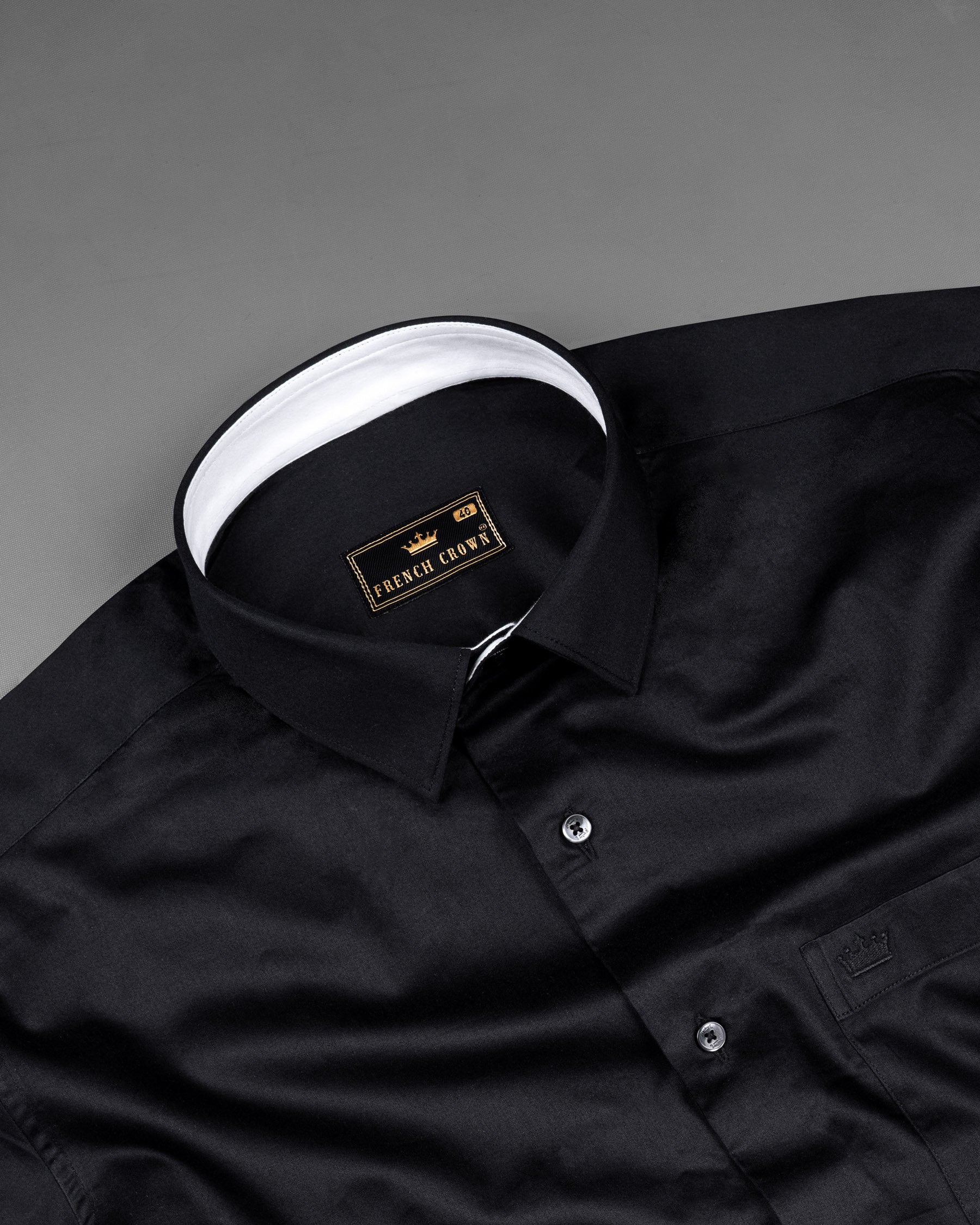 Jade Black Super Soft Premium Cotton Shirt 6820-CP-BLK-P129-38, 6820-CP-BLK-P129-H-38, 6820-CP-BLK-P129-39, 6820-CP-BLK-P129-H-39, 6820-CP-BLK-P129-40, 6820-CP-BLK-P129-H-40, 6820-CP-BLK-P129-42, 6820-CP-BLK-P129-H-42, 6820-CP-BLK-P129-44, 6820-CP-BLK-P129-H-44, 6820-CP-BLK-P129-46, 6820-CP-BLK-P129-H-46, 6820-CP-BLK-P129-48, 6820-CP-BLK-P129-H-48, 6820-CP-BLK-P129-50, 6820-CP-BLK-P129-H-50, 6820-CP-BLK-P129-52, 6820-CP-BLK-P129-H-52