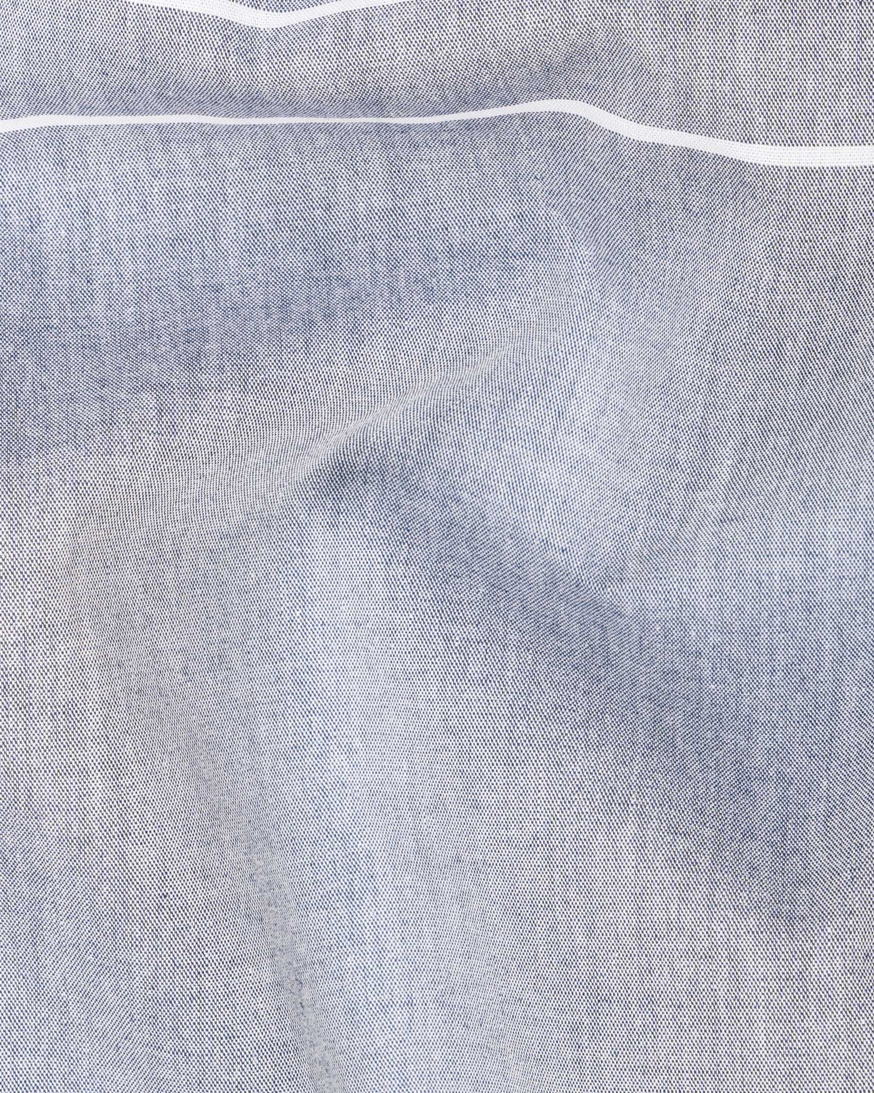 Amethyst Grey and White Striped Premium Cotton Shirt  6832-38,6832-38,6832-39,6832-39,6832-40,6832-40,6832-42,6832-42,6832-44,6832-44,6832-46,6832-46,6832-48,6832-48,6832-50,6832-50,6832-52,6832-52