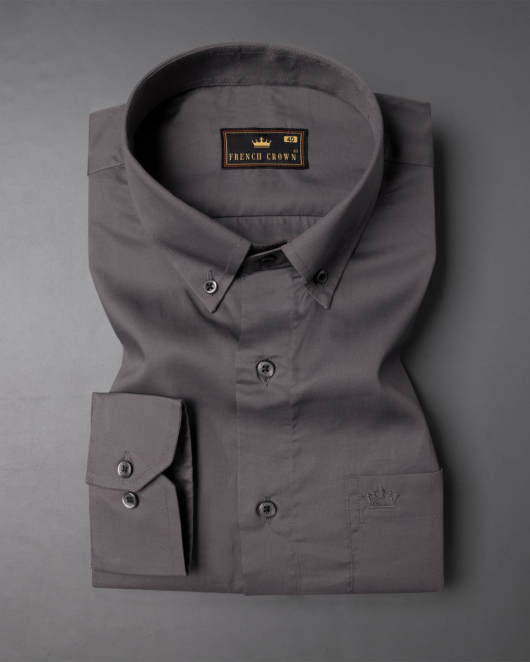 Scorpion Gray Premium Cotton Shirt 6851-BD-BLK-38,6851-BD-BLK-38,6851-BD-BLK-39,6851-BD-BLK-39,6851-BD-BLK-40,6851-BD-BLK-40,6851-BD-BLK-42,6851-BD-BLK-42,6851-BD-BLK-44,6851-BD-BLK-44,6851-BD-BLK-46,6851-BD-BLK-46,6851-BD-BLK-48,6851-BD-BLK-48,6851-BD-BLK-50,6851-BD-BLK-50,6851-BD-BLK-52,6851-BD-BLK-52