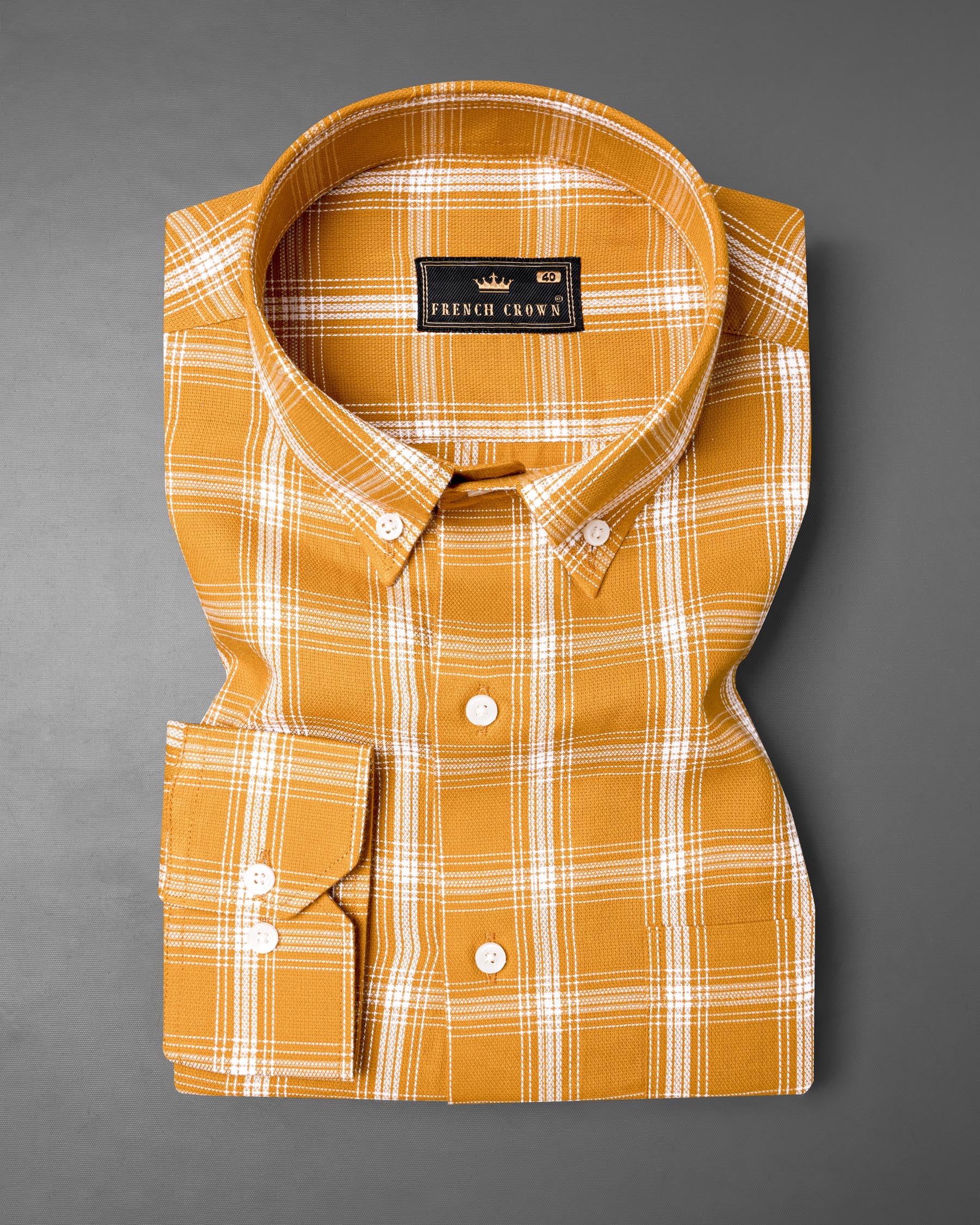 Cantaloupe Brown Plaid Dobby Textured Premium Giza Cotton Shirt 6859-BD-38,6859-BD-38,6859-BD-39,6859-BD-39,6859-BD-40,6859-BD-40,6859-BD-42,6859-BD-42,6859-BD-44,6859-BD-44,6859-BD-46,6859-BD-46,6859-BD-48,6859-BD-48,6859-BD-50,6859-BD-50,6859-BD-52,6859-BD-52
