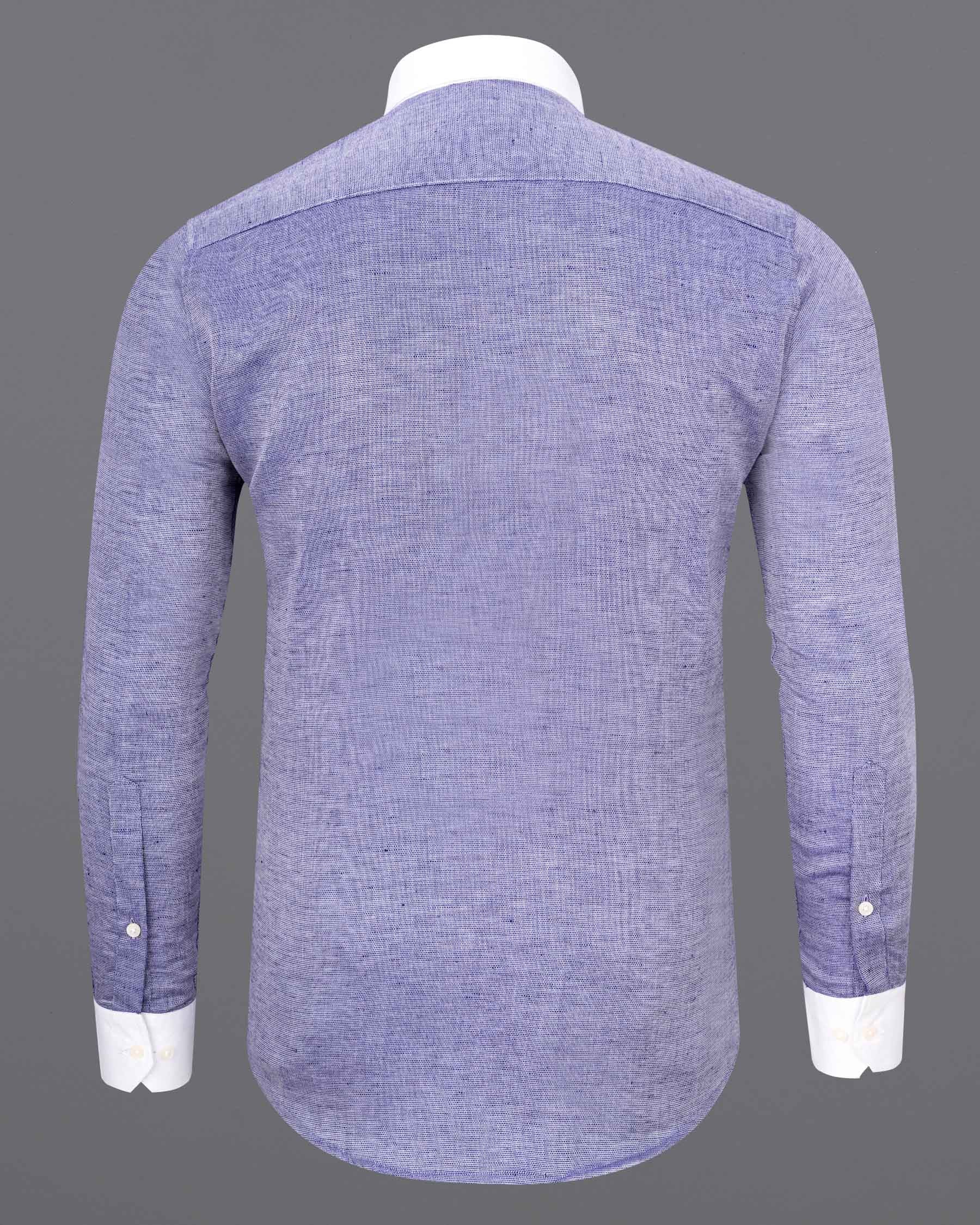 Deluge Blue with White Collar Luxurious Linen Shirt 6862-WCC-38,6862-WCC-38,6862-WCC-39,6862-WCC-39,6862-WCC-40,6862-WCC-40,6862-WCC-42,6862-WCC-42,6862-WCC-44,6862-WCC-44,6862-WCC-46,6862-WCC-46,6862-WCC-48,6862-WCC-48,6862-WCC-50,6862-WCC-50,6862-WCC-52,6862-WCC-52