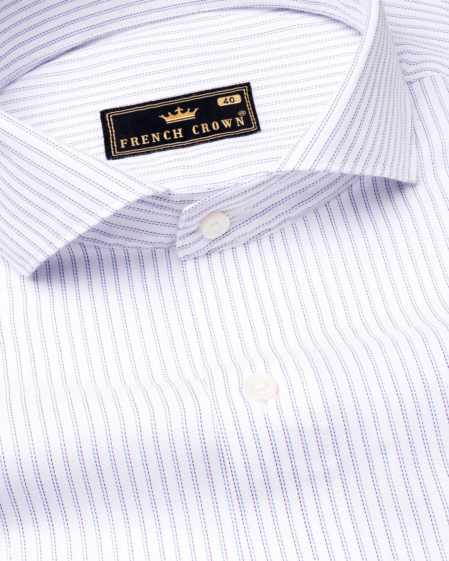 Bright White Striped Twill Premium Cotton Shirt 6914-CA-38,6914-CA-38,6914-CA-39,6914-CA-39,6914-CA-40,6914-CA-40,6914-CA-42,6914-CA-42,6914-CA-44,6914-CA-44,6914-CA-46,6914-CA-46,6914-CA-48,6914-CA-48,6914-CA-50,6914-CA-50,6914-CA-52,6914-CA-52