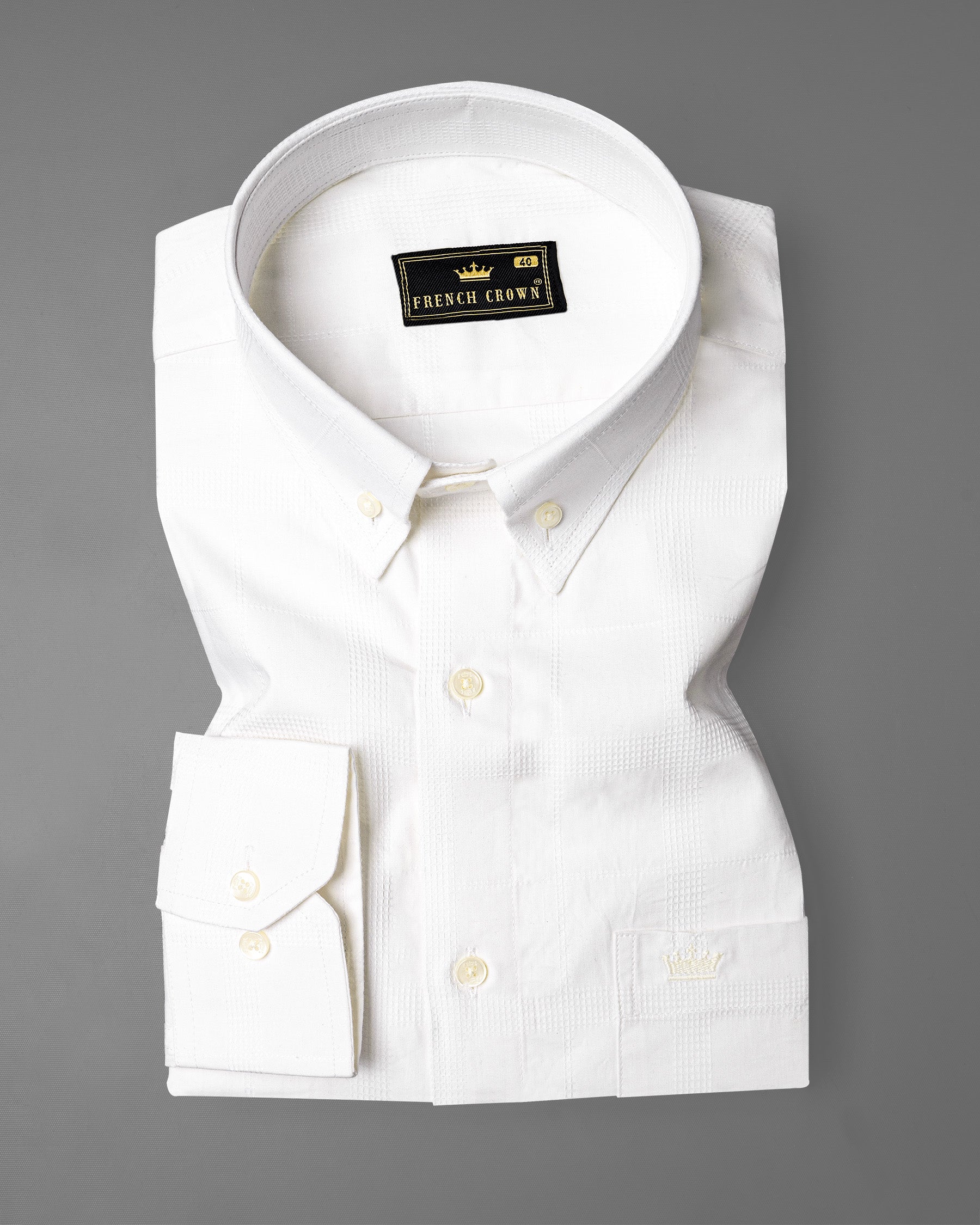 Bright White Dobby Textured Premium Giza Cotton Shirt 6926-BD-38, 6926-BD-H-38, 6926-BD-39, 6926-BD-H-39, 6926-BD-40, 6926-BD-H-40, 6926-BD-42, 6926-BD-H-42, 6926-BD-44, 6926-BD-H-44, 6926-BD-46, 6926-BD-H-46, 6926-BD-48, 6926-BD-H-48, 6926-BD-50, 6926-BD-H-50, 6926-BD-52, 6926-BD-H-52