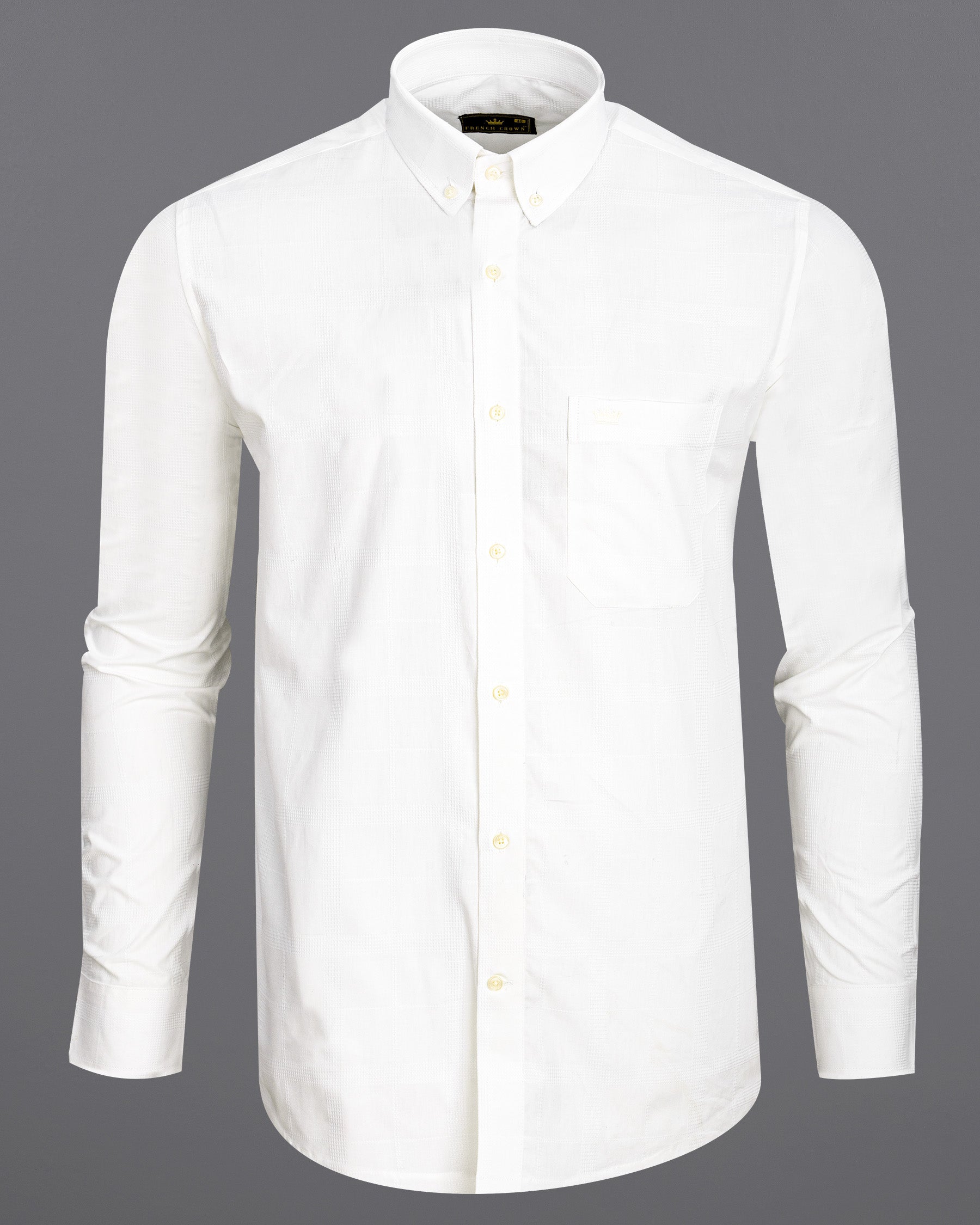 Bright White Dobby Textured Premium Giza Cotton Shirt 6926-BD-38, 6926-BD-H-38, 6926-BD-39, 6926-BD-H-39, 6926-BD-40, 6926-BD-H-40, 6926-BD-42, 6926-BD-H-42, 6926-BD-44, 6926-BD-H-44, 6926-BD-46, 6926-BD-H-46, 6926-BD-48, 6926-BD-H-48, 6926-BD-50, 6926-BD-H-50, 6926-BD-52, 6926-BD-H-52