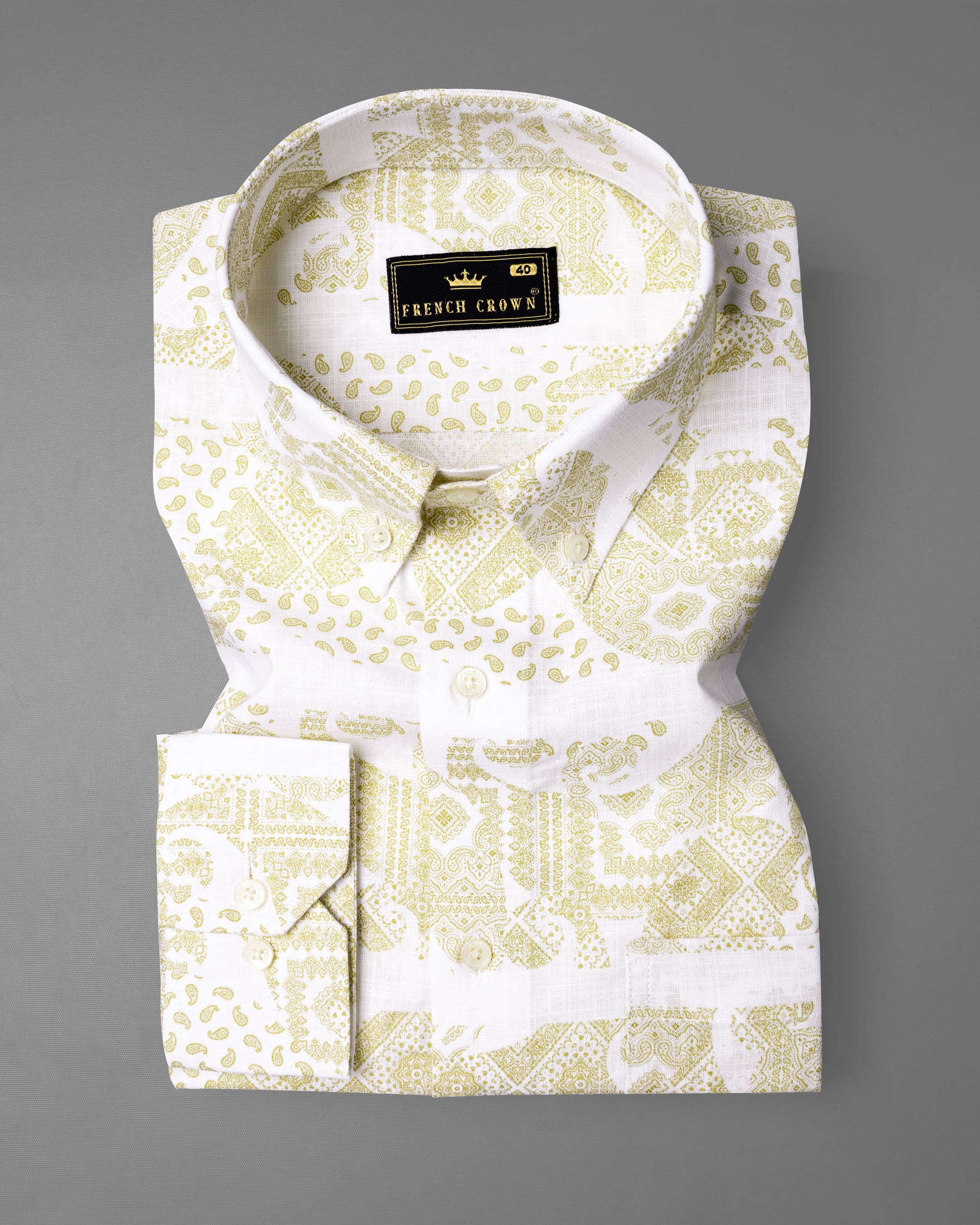 Bright White with Ancient art In spired Print Luxurious Linen Shirt 6948-BD-38,6948-BD-38,6948-BD-39,6948-BD-39,6948-BD-40,6948-BD-40,6948-BD-42,6948-BD-42,6948-BD-44,6948-BD-44,6948-BD-46,6948-BD-46,6948-BD-48,6948-BD-48,6948-BD-50,6948-BD-50,6948-BD-52,6948-BD-52
