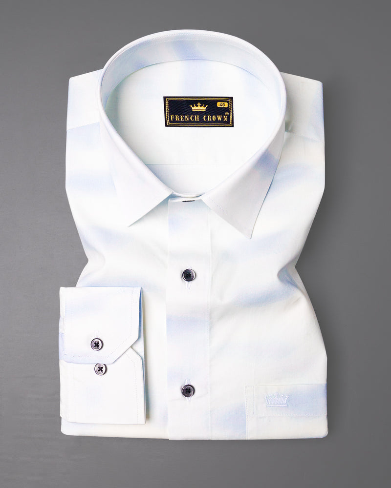 Bright White with Jagged Ice Tie Dye Print Premium Cotton Shirt 6963-BLK-38,6963-BLK-38,6963-BLK-39,6963-BLK-39,6963-BLK-40,6963-BLK-40,6963-BLK-42,6963-BLK-42,6963-BLK-44,6963-BLK-44,6963-BLK-46,6963-BLK-46,6963-BLK-48,6963-BLK-48,6963-BLK-50,6963-BLK-50,6963-BLK-52,6963-BLK-52