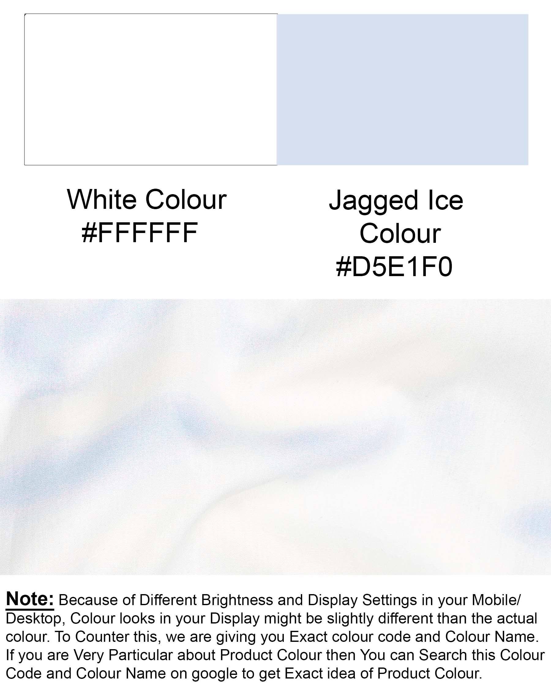 Bright White with Jagged Ice Tie Dye Print Premium Cotton Shirt 6963-BLK-38,6963-BLK-38,6963-BLK-39,6963-BLK-39,6963-BLK-40,6963-BLK-40,6963-BLK-42,6963-BLK-42,6963-BLK-44,6963-BLK-44,6963-BLK-46,6963-BLK-46,6963-BLK-48,6963-BLK-48,6963-BLK-50,6963-BLK-50,6963-BLK-52,6963-BLK-52