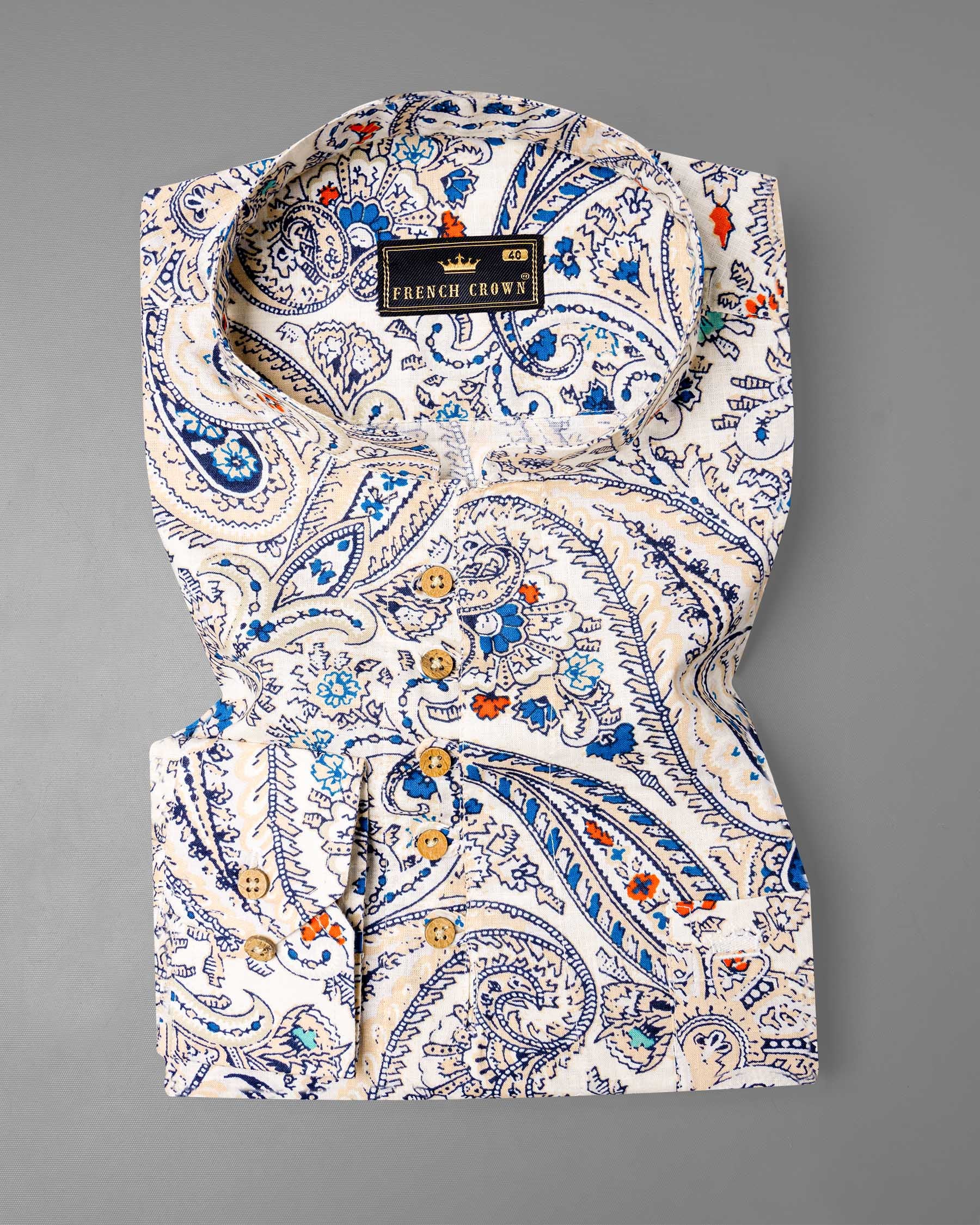 Gainsboro Paisley Printed Luxurious Linen Kurta Shirt 6964-KS-38,6964-KS-38,6964-KS-39,6964-KS-39,6964-KS-40,6964-KS-40,6964-KS-42,6964-KS-42,6964-KS-44,6964-KS-44,6964-KS-46,6964-KS-46,6964-KS-48,6964-KS-48,6964-KS-50,6964-KS-50,6964-KS-52,6964-KS-52