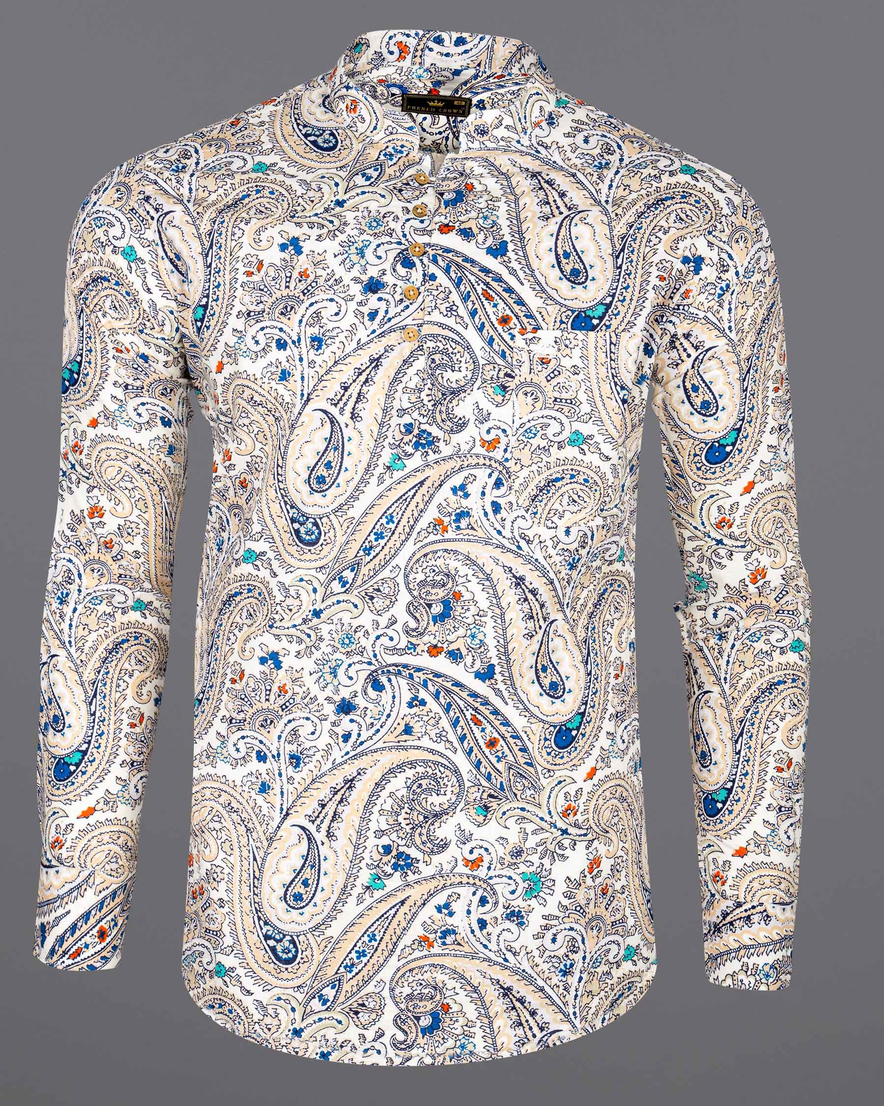 Gainsboro Paisley Printed Luxurious Linen Kurta Shirt 6964-KS-38,6964-KS-38,6964-KS-39,6964-KS-39,6964-KS-40,6964-KS-40,6964-KS-42,6964-KS-42,6964-KS-44,6964-KS-44,6964-KS-46,6964-KS-46,6964-KS-48,6964-KS-48,6964-KS-50,6964-KS-50,6964-KS-52,6964-KS-52