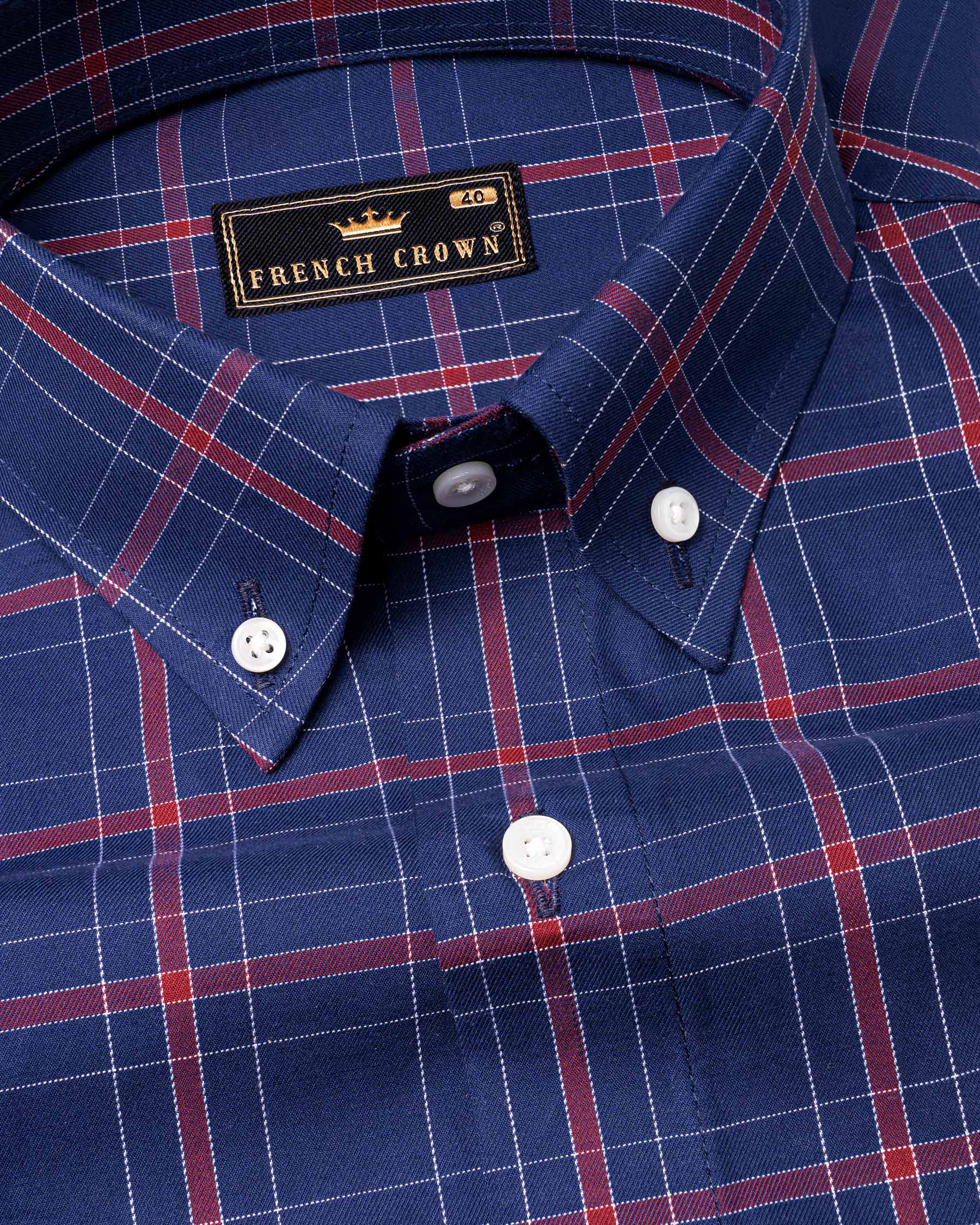Rhino Blue Windowpane Twill Premium Cotton Shirt 6970-BD-38,6970-BD-38,6970-BD-39,6970-BD-39,6970-BD-40,6970-BD-40,6970-BD-42,6970-BD-42,6970-BD-44,6970-BD-44,6970-BD-46,6970-BD-46,6970-BD-48,6970-BD-48,6970-BD-50,6970-BD-50,6970-BD-52,6970-BD-52