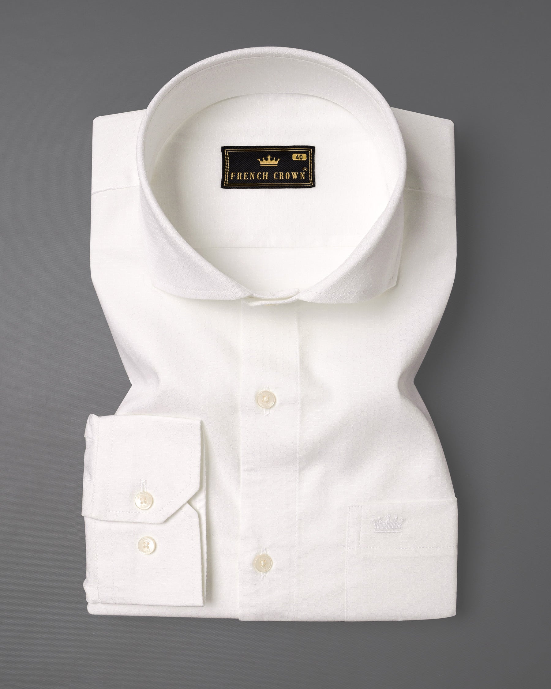 Bright White Dobby Premium Giza Cotton Shirt 7202-CA-38,7202-CA-H-38,7202-CA-39,7202-CA-H-39,7202-CA-40,7202-CA-H-40,7202-CA-42,7202-CA-H-42,7202-CA-44,7202-CA-H-44,7202-CA-46,7202-CA-H-46,7202-CA-48,7202-CA-H-48,7202-CA-50,7202-CA-H-50,7202-CA-52,7202-CA-H-52