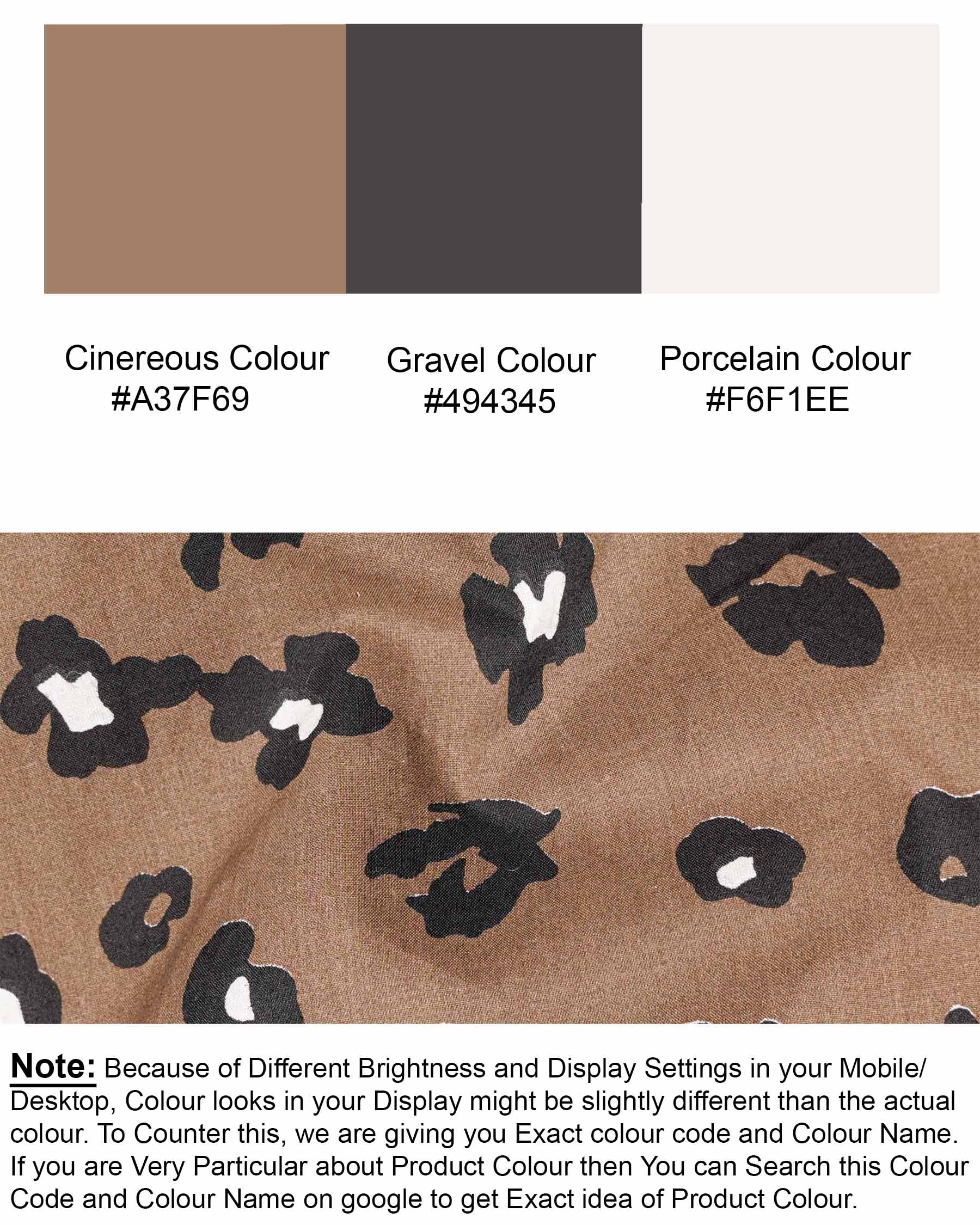 Cinereous Brown Floral Printed Premium Cotton Shirt 7386-BLK-38,7386-BLK-38,7386-BLK-39,7386-BLK-39,7386-BLK-40,7386-BLK-40,7386-BLK-42,7386-BLK-42,7386-BLK-44,7386-BLK-44,7386-BLK-46,7386-BLK-46,7386-BLK-48,7386-BLK-48,7386-BLK-50,7386-BLK-50,7386-BLK-52,7386-BLK-52