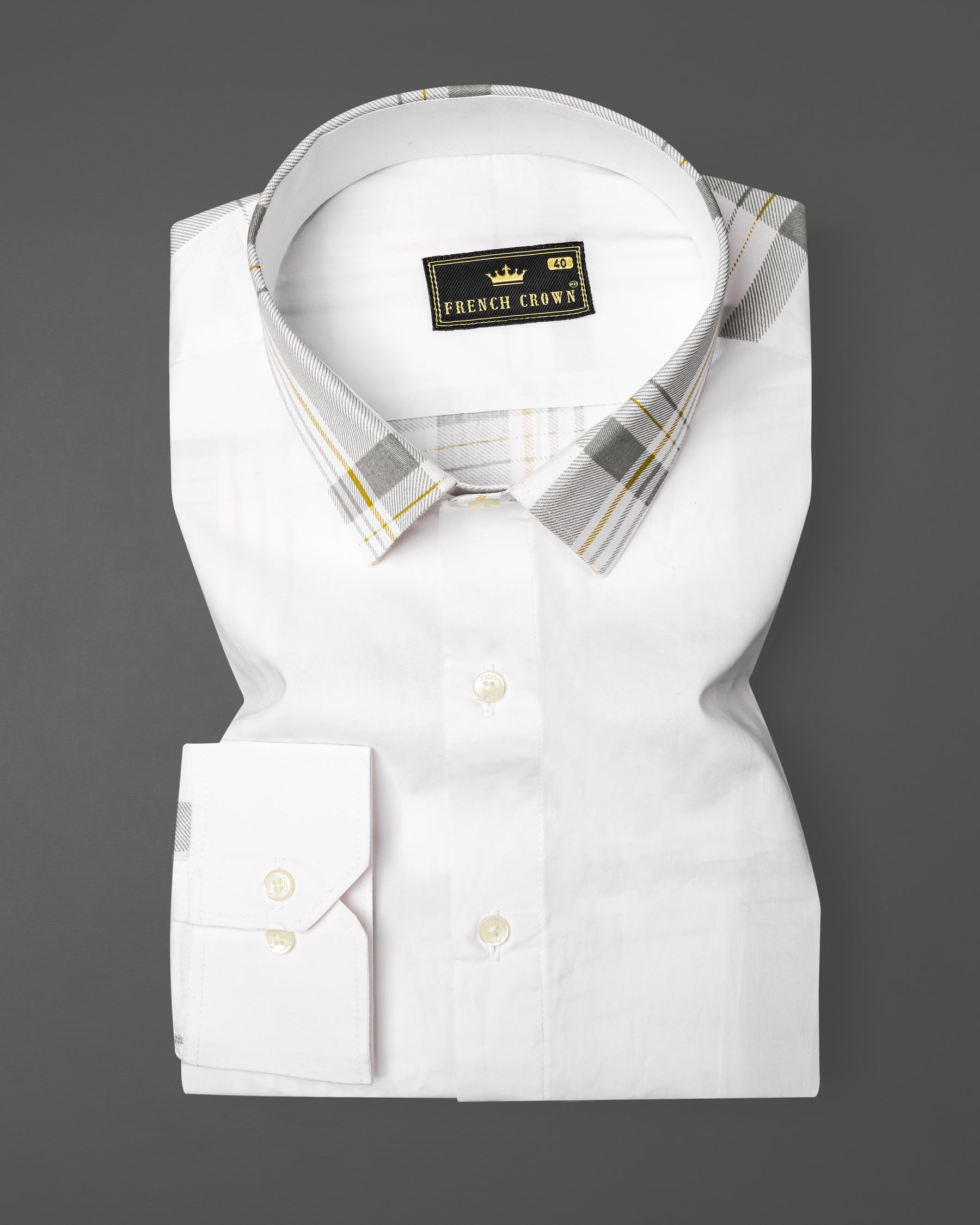 Bright White Plaid Premium Cotton Designer Shirt 7402-P103-38,7402-P103-38,7402-P103-39,7402-P103-39,7402-P103-40,7402-P103-40,7402-P103-42,7402-P103-42,7402-P103-44,7402-P103-44,7402-P103-46,7402-P103-46,7402-P103-48,7402-P103-48,7402-P103-50,7402-P103-50,7402-P103-52,7402-P103-52