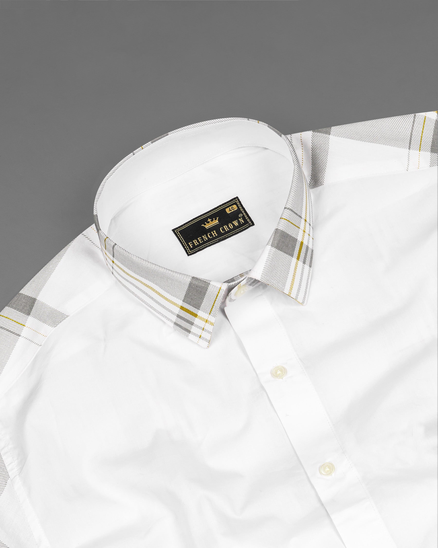 Bright White Plaid Premium Cotton Designer Shirt 7402-P103-38,7402-P103-38,7402-P103-39,7402-P103-39,7402-P103-40,7402-P103-40,7402-P103-42,7402-P103-42,7402-P103-44,7402-P103-44,7402-P103-46,7402-P103-46,7402-P103-48,7402-P103-48,7402-P103-50,7402-P103-50,7402-P103-52,7402-P103-52