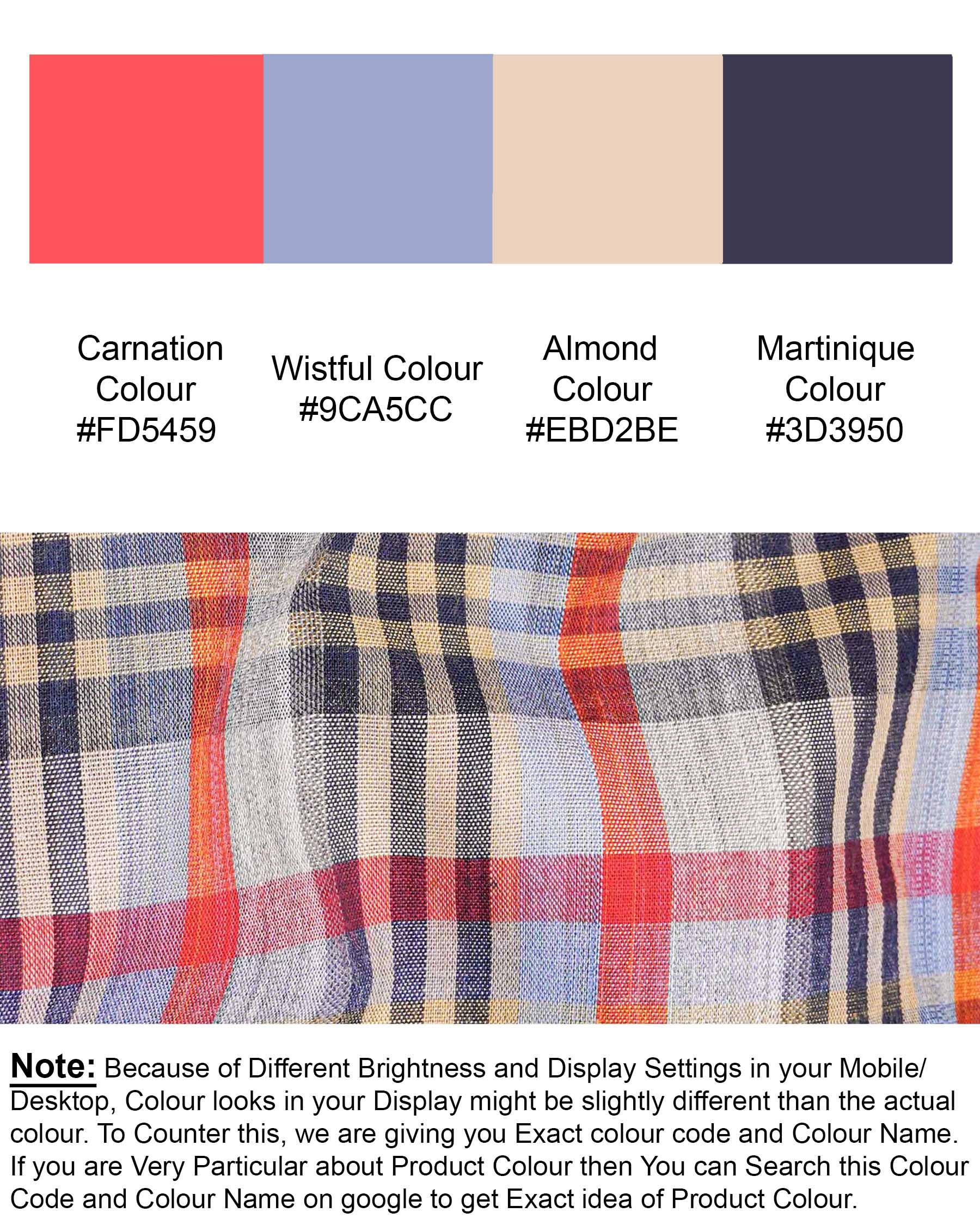 Almond Brown Plaid Dobby Textured Premium Giza Cotton Shirt 7405-BLE-38,7405-BLE-38,7405-BLE-39,7405-BLE-39,7405-BLE-40,7405-BLE-40,7405-BLE-42,7405-BLE-42,7405-BLE-44,7405-BLE-44,7405-BLE-46,7405-BLE-46,7405-BLE-48,7405-BLE-48,7405-BLE-50,7405-BLE-50,7405-BLE-52,7405-BLE-52