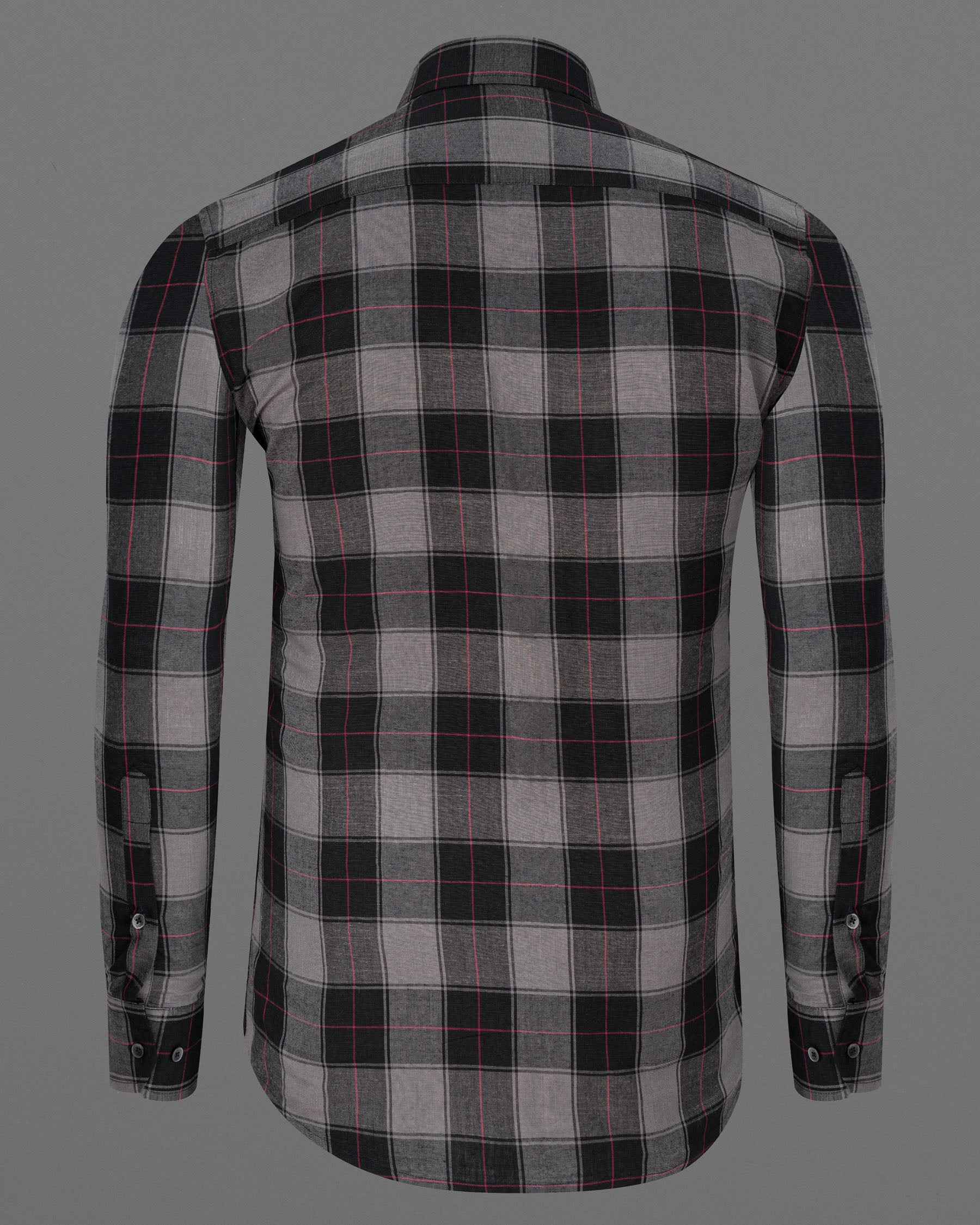 Jade Black and Wenge Gray Plaid Luxurious Linen Shirt 7418-BD-BLK-38,7418-BD-BLK-38,7418-BD-BLK-39,7418-BD-BLK-39,7418-BD-BLK-40,7418-BD-BLK-40,7418-BD-BLK-42,7418-BD-BLK-42,7418-BD-BLK-44,7418-BD-BLK-44,7418-BD-BLK-46,7418-BD-BLK-46,7418-BD-BLK-48,7418-BD-BLK-48,7418-BD-BLK-50,7418-BD-BLK-50,7418-BD-BLK-52,7418-BD-BLK-52
