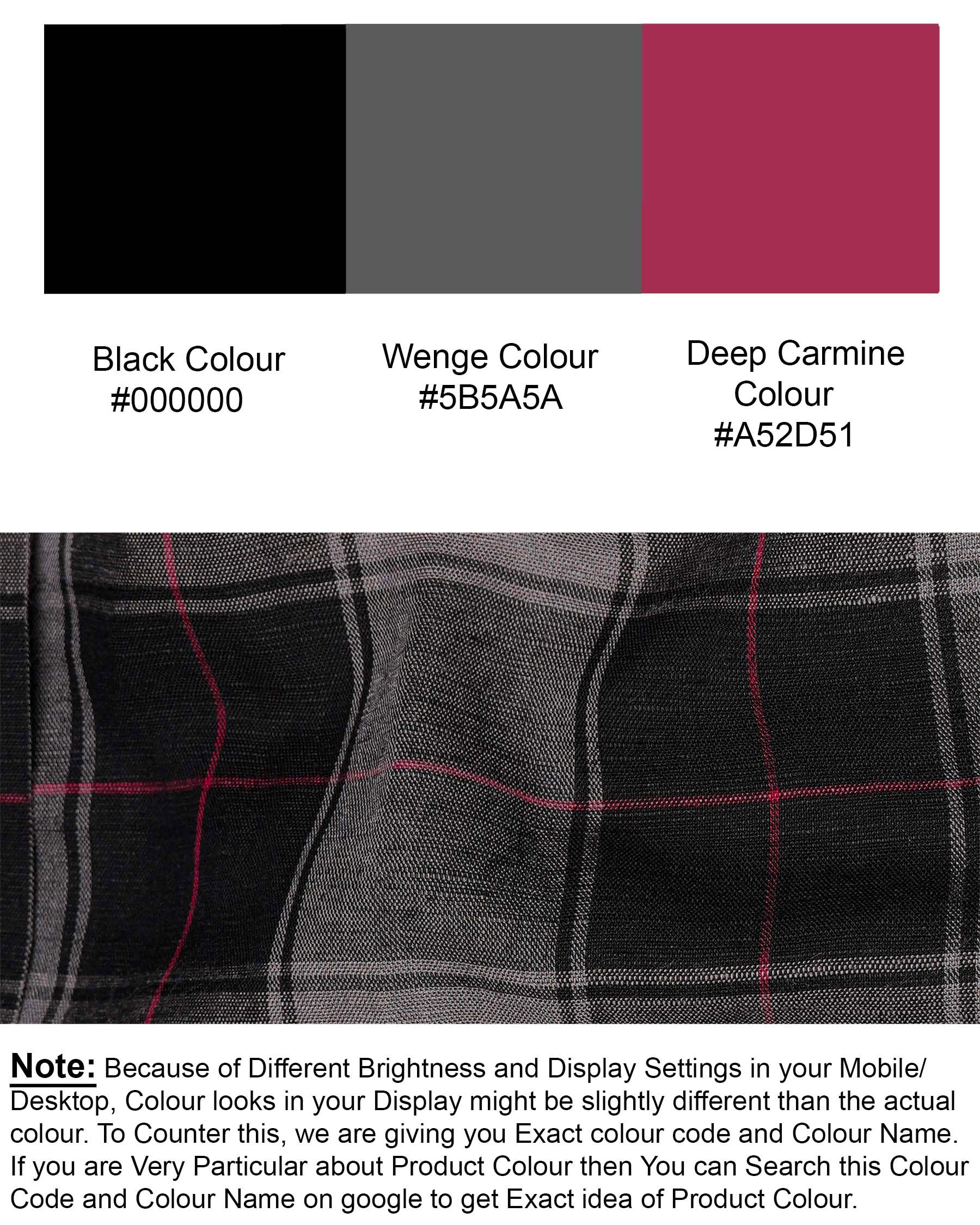 Jade Black and Wenge Gray Plaid Luxurious Linen Shirt 7418-BD-BLK-38,7418-BD-BLK-38,7418-BD-BLK-39,7418-BD-BLK-39,7418-BD-BLK-40,7418-BD-BLK-40,7418-BD-BLK-42,7418-BD-BLK-42,7418-BD-BLK-44,7418-BD-BLK-44,7418-BD-BLK-46,7418-BD-BLK-46,7418-BD-BLK-48,7418-BD-BLK-48,7418-BD-BLK-50,7418-BD-BLK-50,7418-BD-BLK-52,7418-BD-BLK-52