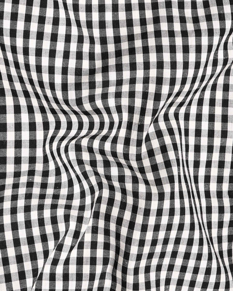 Jade Black and White Gingham Premium Cotton Shirt 7468-BD-BLK-38, 7468-BD-BLK-H-38, 7468-BD-BLK-39, 7468-BD-BLK-H-39, 7468-BD-BLK-40, 7468-BD-BLK-H-40, 7468-BD-BLK-42, 7468-BD-BLK-H-42, 7468-BD-BLK-44, 7468-BD-BLK-H-44, 7468-BD-BLK-46, 7468-BD-BLK-H-46, 7468-BD-BLK-48, 7468-BD-BLK-H-48, 7468-BD-BLK-50, 7468-BD-BLK-H-50, 7468-BD-BLK-52, 7468-BD-BLK-H-52