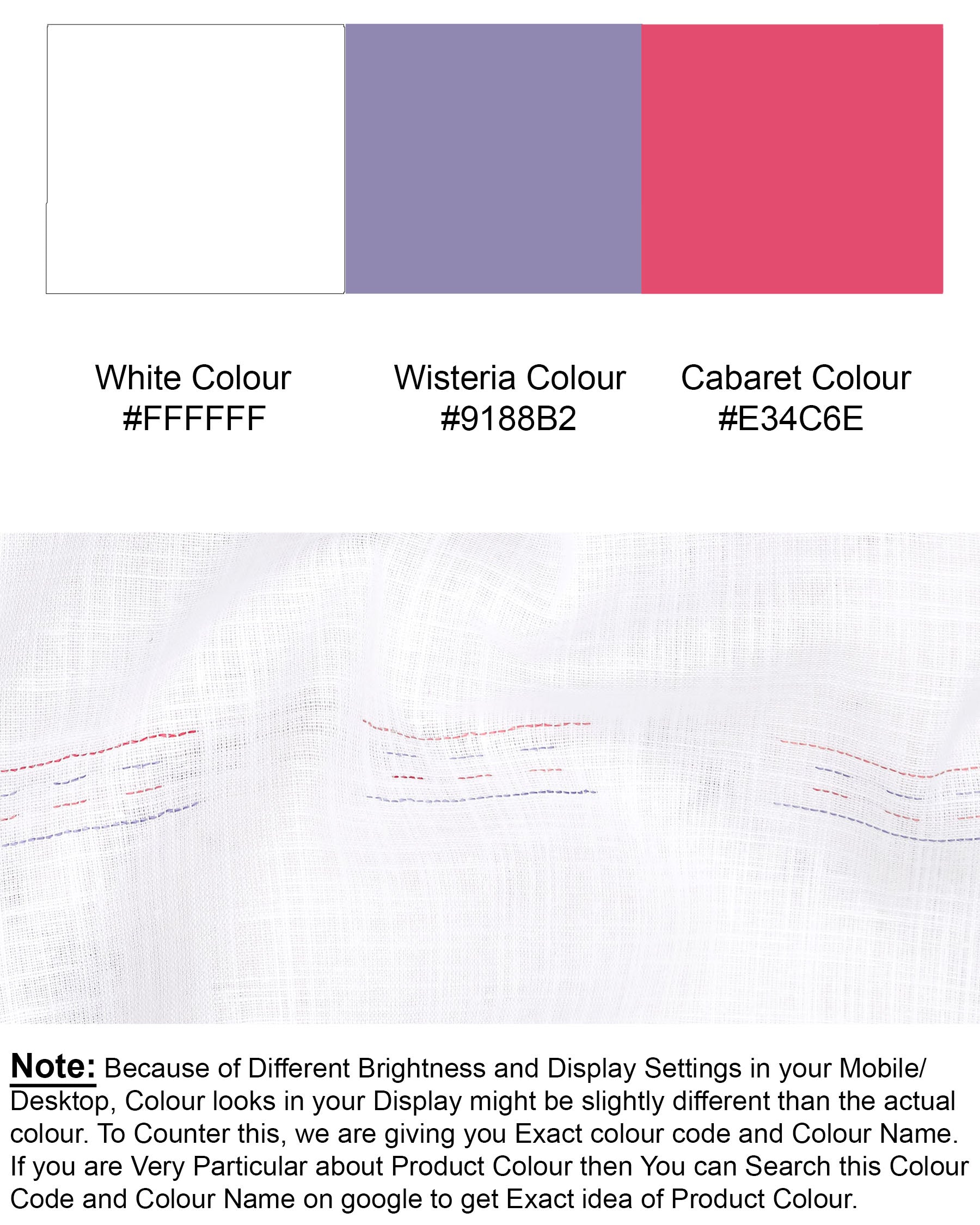 Bright White with Small Multicolor Dobby Textured Luxurious Linen Shirt 7522-38, 7522-H-38, 7522-39, 7522-H-39, 7522-40, 7522-H-40, 7522-42, 7522-H-42, 7522-44, 7522-H-44, 7522-46, 7522-H-46, 7522-48, 7522-H-48, 7522-50, 7522-H-50, 7522-52, 7522-H-52