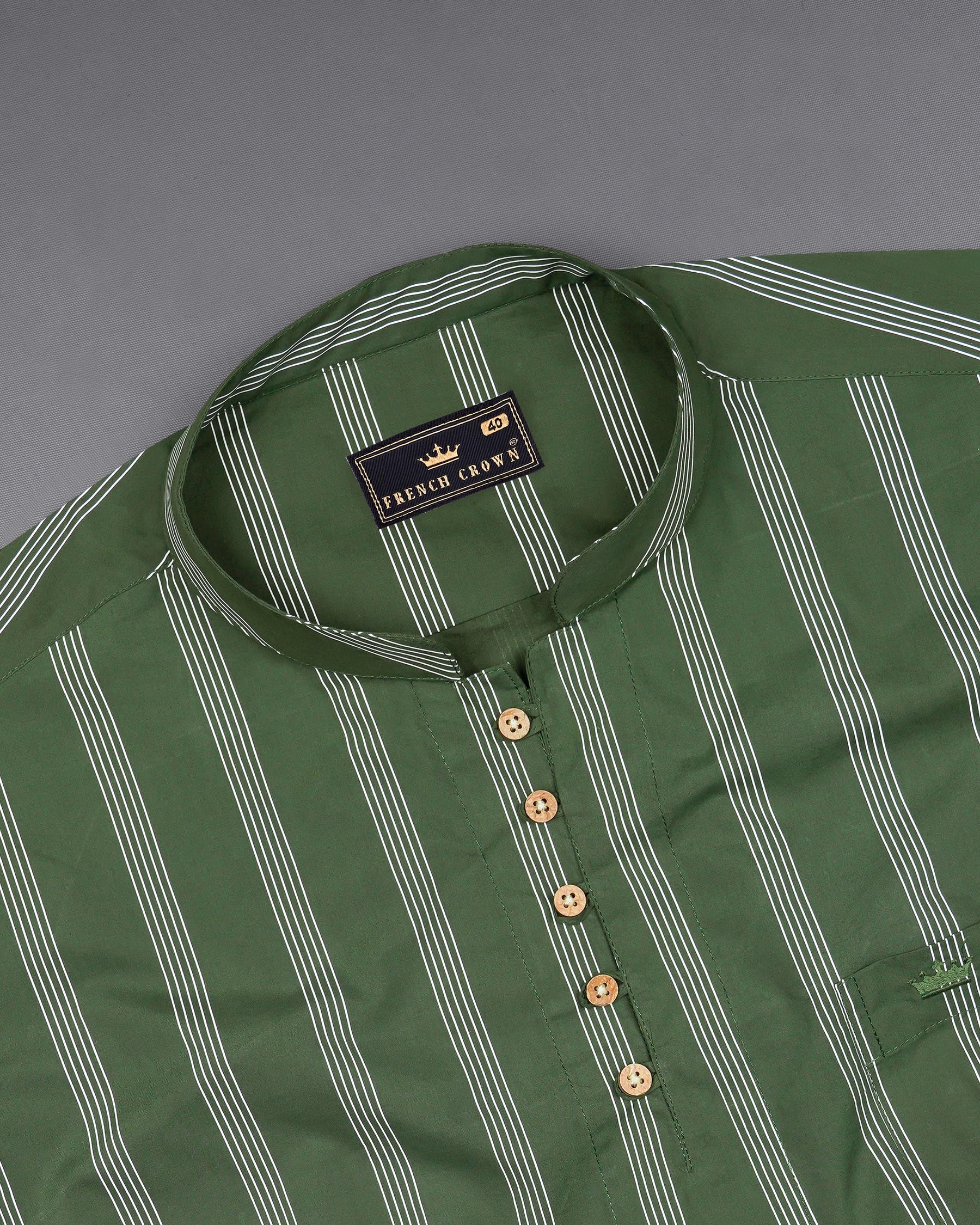 Finlandia Green Pin Striped Premium Cotton Kurta Shirt 7524-KS-38, 7524-KS-H-38, 7524-KS-39, 7524-KS-H-39, 7524-KS-40, 7524-KS-H-40, 7524-KS-42, 7524-KS-H-42, 7524-KS-44, 7524-KS-H-44, 7524-KS-46, 7524-KS-H-46, 7524-KS-48, 7524-KS-H-48, 7524-KS-50, 7524-KS-H-50, 7524-KS-52, 7524-KS-H-52