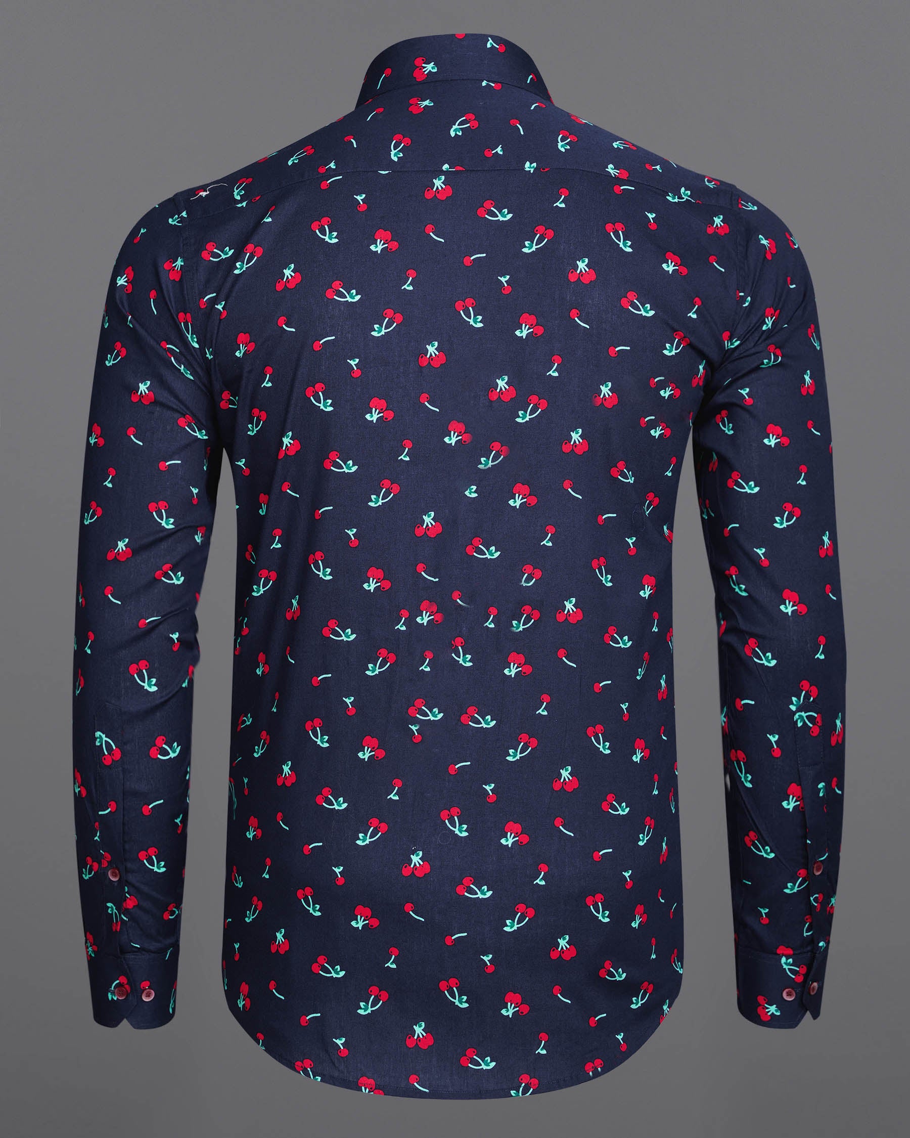 Licorice Blue Cherries Printed Premium Cotton Shirt 7527-MN-38, 7527-MN-H-38, 7527-MN-39, 7527-MN-H-39, 7527-MN-40, 7527-MN-H-40, 7527-MN-42, 7527-MN-H-42, 7527-MN-44, 7527-MN-H-44, 7527-MN-46, 7527-MN-H-46, 7527-MN-48, 7527-MN-H-48, 7527-MN-50, 7527-MN-H-50, 7527-MN-52, 7527-MN-H-52
