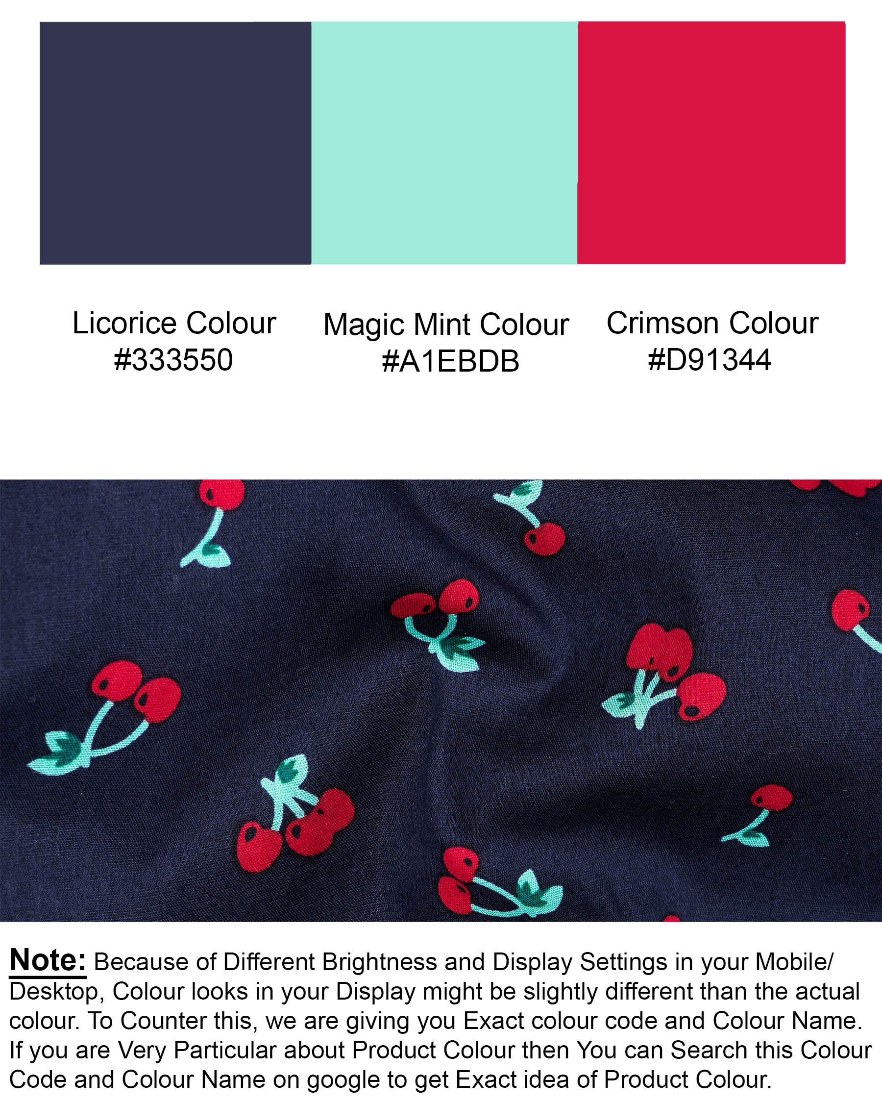 Licorice Blue Cherries Printed Premium Cotton Shirt 7527-MN-38, 7527-MN-H-38, 7527-MN-39, 7527-MN-H-39, 7527-MN-40, 7527-MN-H-40, 7527-MN-42, 7527-MN-H-42, 7527-MN-44, 7527-MN-H-44, 7527-MN-46, 7527-MN-H-46, 7527-MN-48, 7527-MN-H-48, 7527-MN-50, 7527-MN-H-50, 7527-MN-52, 7527-MN-H-52