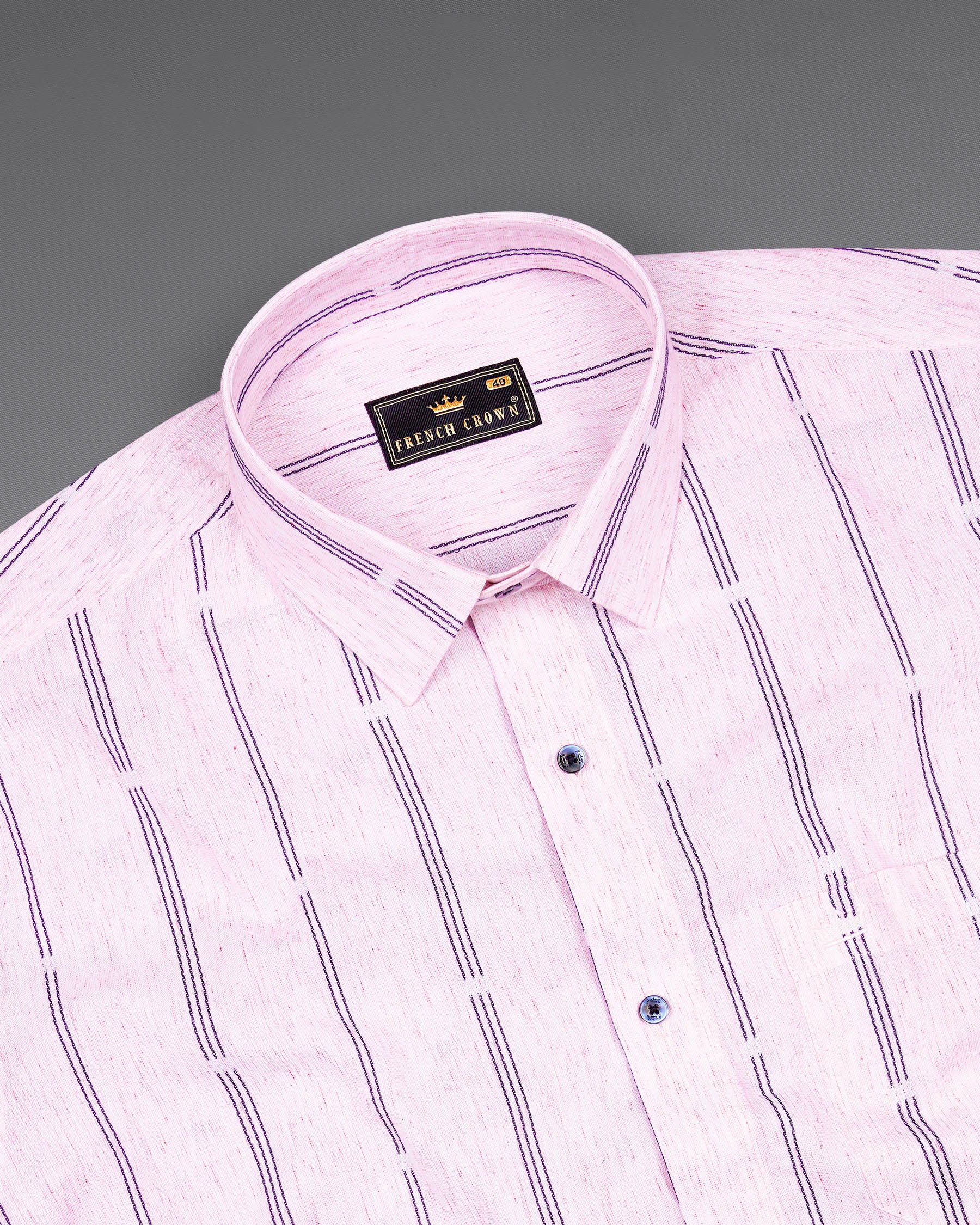 Twilight Pink Pinstriped Dobby Textured Premium Giza Cotton Shirt 7530-BLE-38, 7530-BLE-H-38, 7530-BLE-39, 7530-BLE-H-39, 7530-BLE-40, 7530-BLE-H-40, 7530-BLE-42, 7530-BLE-H-42, 7530-BLE-44, 7530-BLE-H-44, 7530-BLE-46, 7530-BLE-H-46, 7530-BLE-48, 7530-BLE-H-48, 7530-BLE-50, 7530-BLE-H-50, 7530-BLE-52, 7530-BLE-H-52