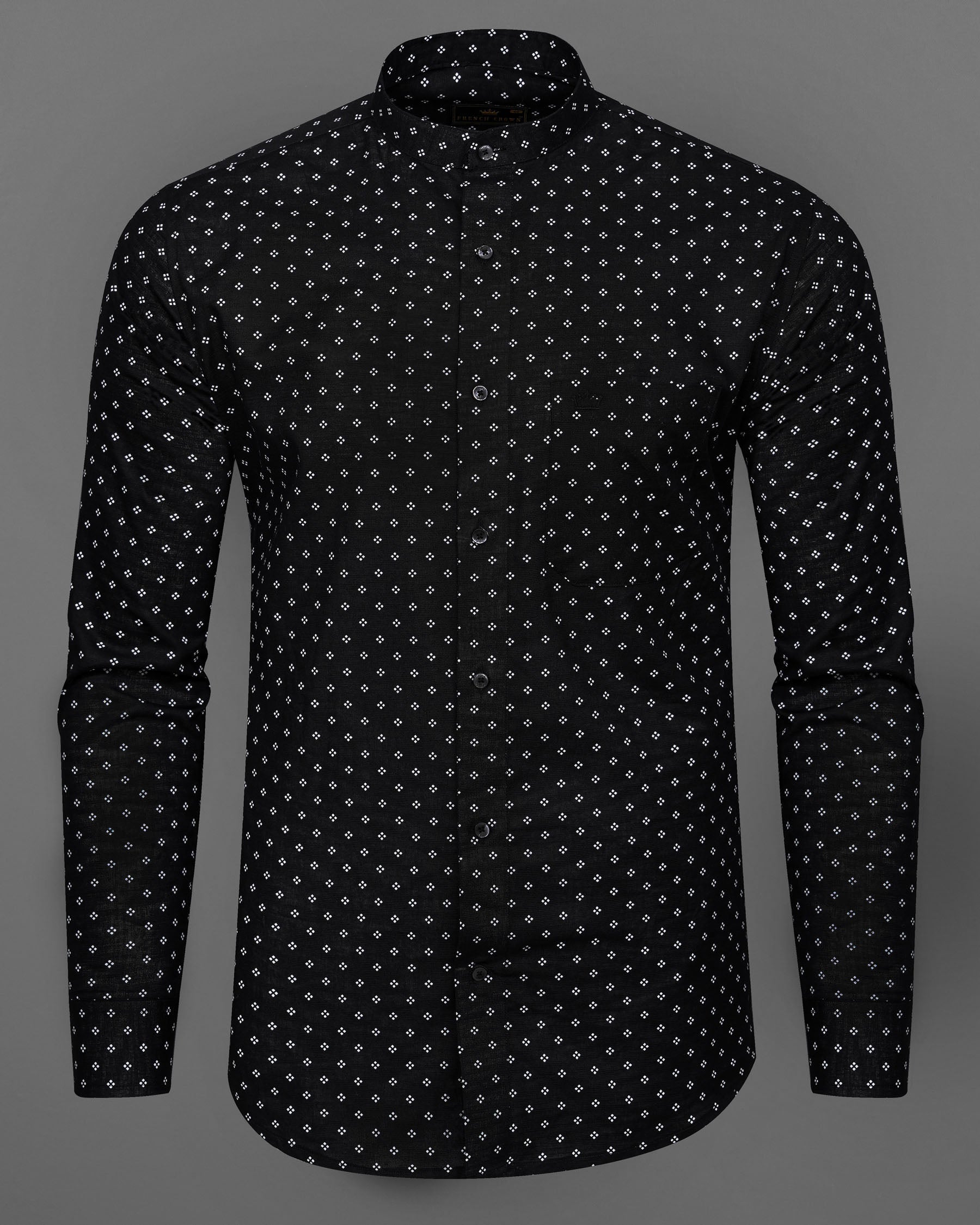Jade Black and White Luxurious Linen Shirt 7550-M-BLK-38, 7550-M-BLK-38, 7550-M-BLK-39, 7550-M-BLK-39, 7550-M-BLK-40, 7550-M-BLK-40, 7550-M-BLK-42, 7550-M-BLK-42, 7550-M-BLK-44, 7550-M-BLK-44, 7550-M-BLK-46, 7550-M-BLK-46, 7550-M-BLK-48, 7550-M-BLK-48, 7550-M-BLK-50, 7550-M-BLK-50, 7550-M-BLK-52, 7550-M-BLK-52