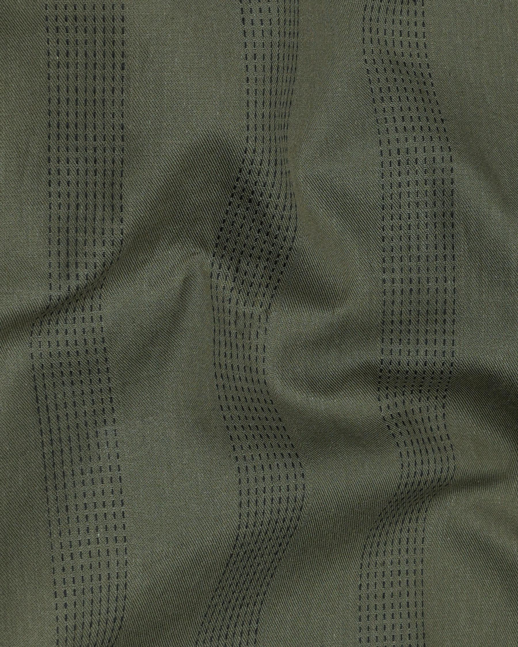 Kelp Green with Black Implied Lined Twill Premium Cotton Shirt 7570-BD-38, 7570-BD-H-38, 7570-BD-39, 7570-BD-H-39, 7570-BD-40, 7570-BD-H-40, 7570-BD-42, 7570-BD-H-42, 7570-BD-44, 7570-BD-H-44, 7570-BD-46, 7570-BD-H-46, 7570-BD-48, 7570-BD-H-48, 7570-BD-50, 7570-BD-H-50, 7570-BD-52, 7570-BD-H-52