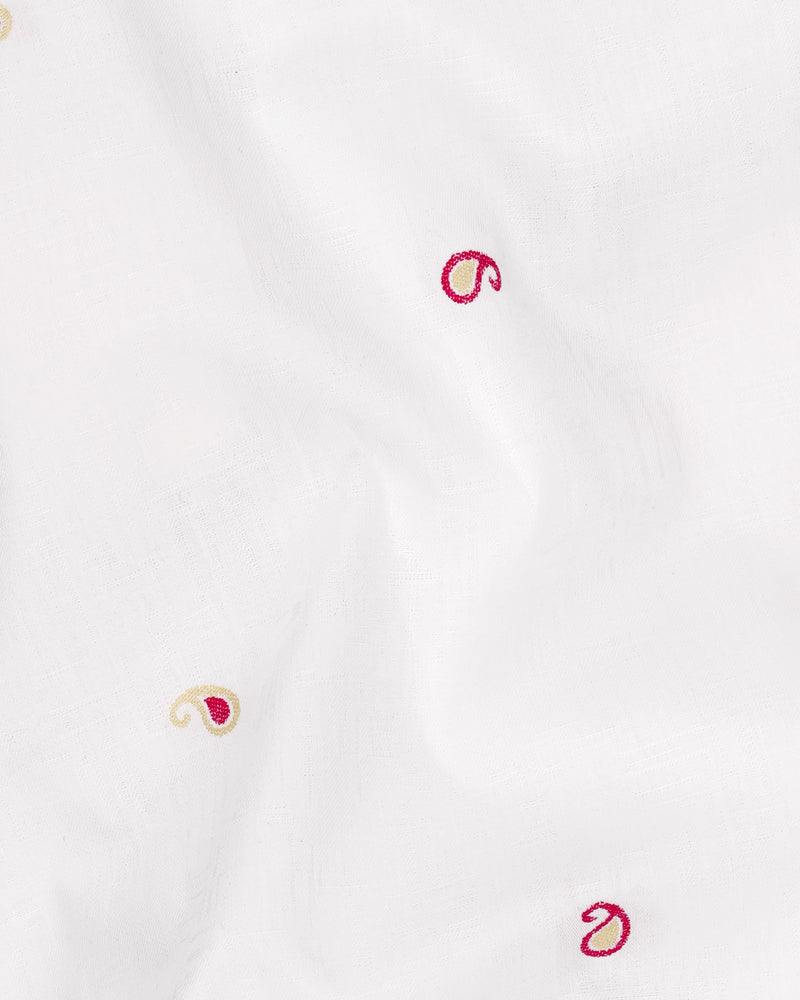 Bright White Paisley Jacquard Textured Premium Giza Cotton Shirt 7575-CA-38, 7575-CA-H-38, 7575-CA-39, 7575-CA-H-39, 7575-CA-40, 7575-CA-H-40, 7575-CA-42, 7575-CA-H-42, 7575-CA-44, 7575-CA-H-44, 7575-CA-46, 7575-CA-H-46, 7575-CA-48, 7575-CA-H-48, 7575-CA-50, 7575-CA-H-50, 7575-CA-52, 7575-CA-H-52