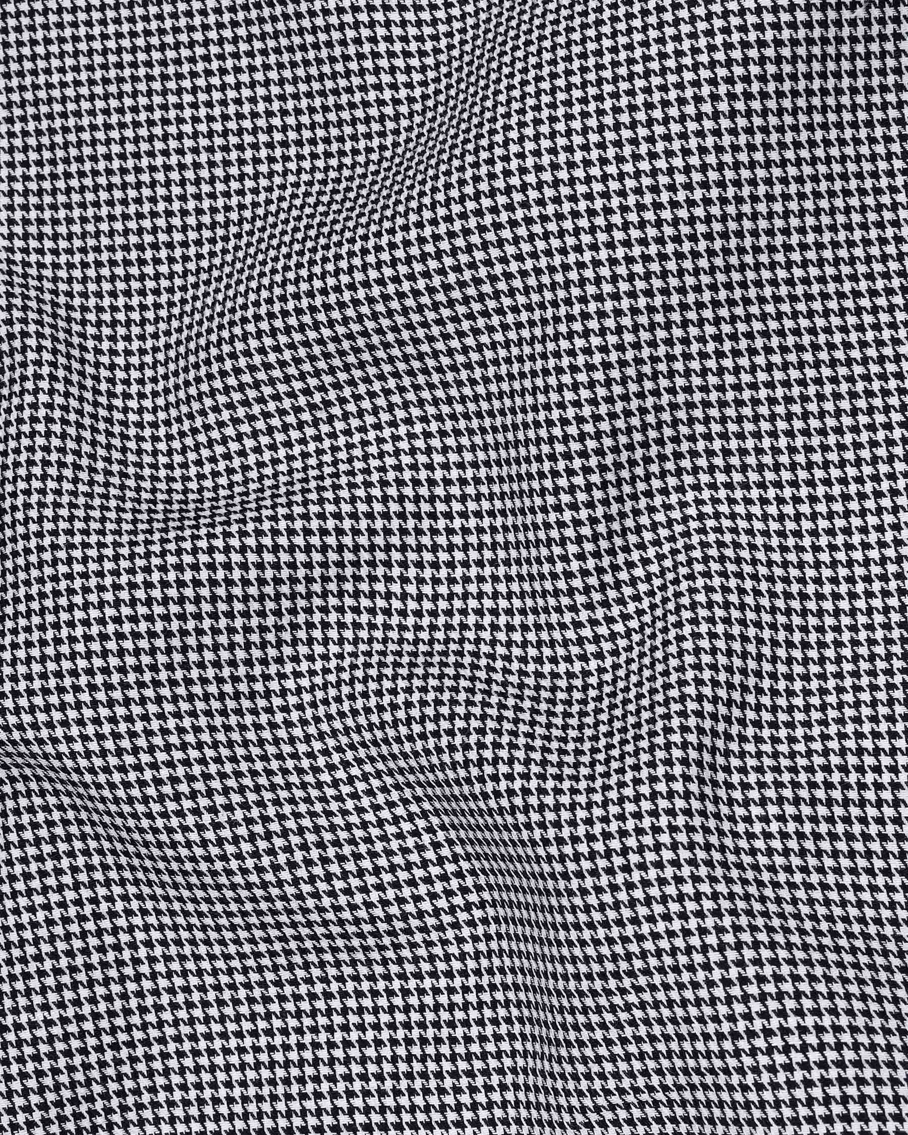 Jade Black and White Houndstooth Textured Premium Giza Cotton Shirt 7576-BD-BLK-38, 7576-BD-BLK-H-38, 7576-BD-BLK-39, 7576-BD-BLK-H-39, 7576-BD-BLK-40, 7576-BD-BLK-H-40, 7576-BD-BLK-42, 7576-BD-BLK-H-42, 7576-BD-BLK-44, 7576-BD-BLK-H-44, 7576-BD-BLK-46, 7576-BD-BLK-H-46, 7576-BD-BLK-48, 7576-BD-BLK-H-48, 7576-BD-BLK-50, 7576-BD-BLK-H-50, 7576-BD-BLK-52, 7576-BD-BLK-H-52