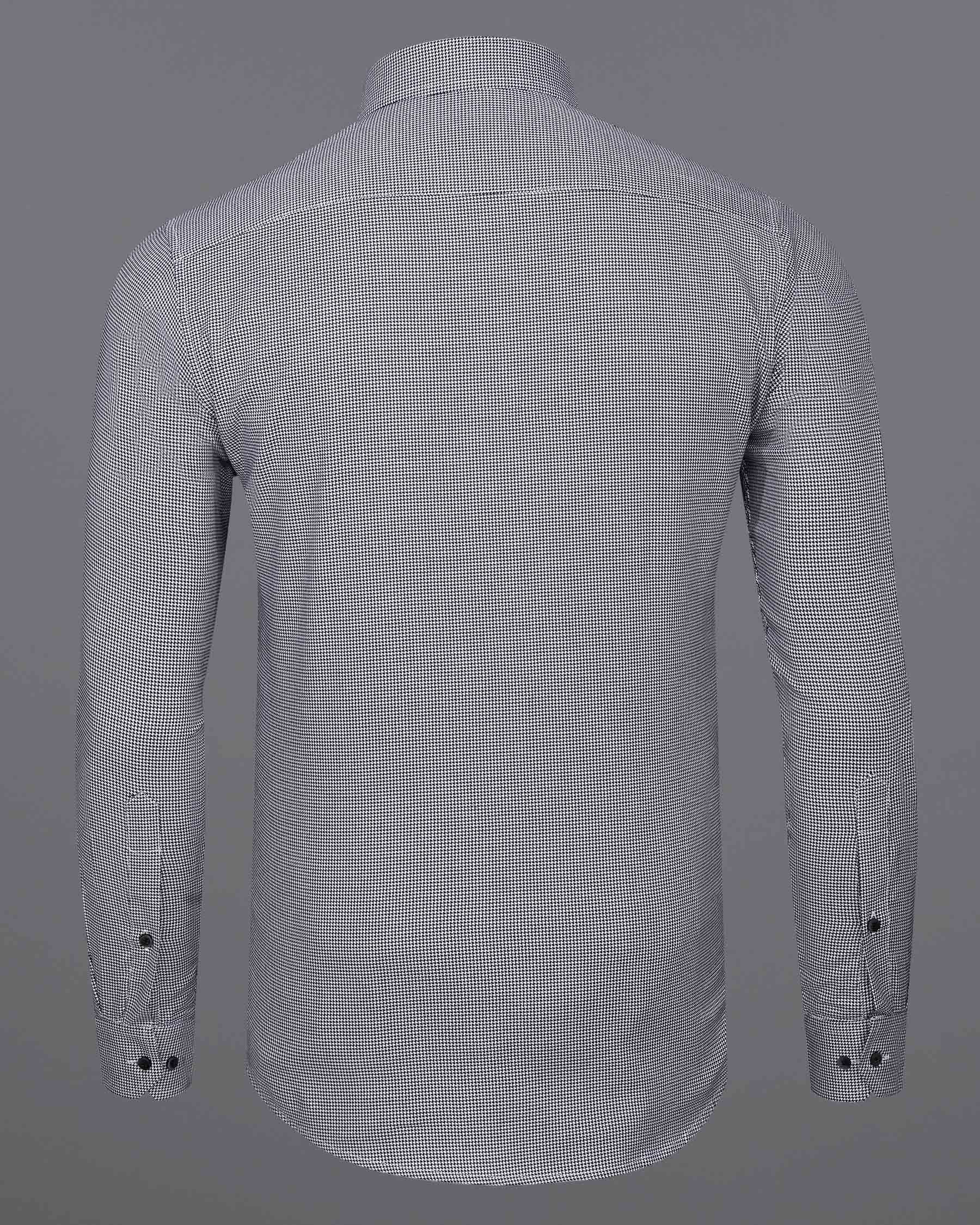 Jade Black and White Houndstooth Textured Premium Giza Cotton Shirt 7576-BD-BLK-38, 7576-BD-BLK-H-38, 7576-BD-BLK-39, 7576-BD-BLK-H-39, 7576-BD-BLK-40, 7576-BD-BLK-H-40, 7576-BD-BLK-42, 7576-BD-BLK-H-42, 7576-BD-BLK-44, 7576-BD-BLK-H-44, 7576-BD-BLK-46, 7576-BD-BLK-H-46, 7576-BD-BLK-48, 7576-BD-BLK-H-48, 7576-BD-BLK-50, 7576-BD-BLK-H-50, 7576-BD-BLK-52, 7576-BD-BLK-H-52