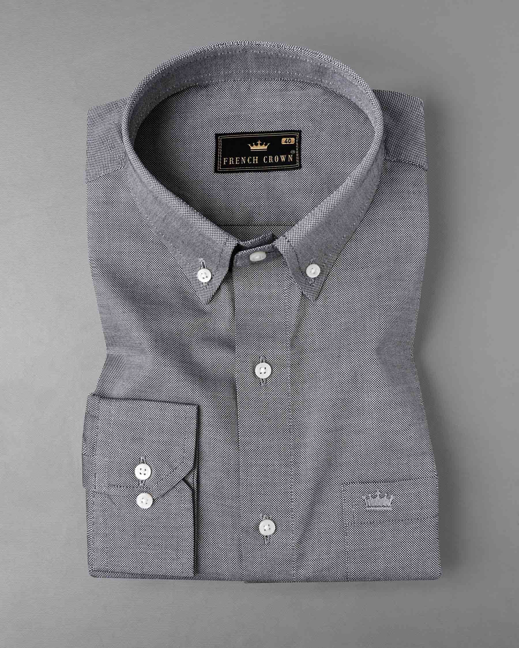 Venus Gray Dobby Textured Premium Giza Cotton Shirt 7593-BD-38, 7593-BD-H-38, 7593-BD-39, 7593-BD-H-39, 7593-BD-40, 7593-BD-H-40, 7593-BD-42, 7593-BD-H-42, 7593-BD-44, 7593-BD-H-44, 7593-BD-46, 7593-BD-H-46, 7593-BD-48, 7593-BD-H-48, 7593-BD-50, 7593-BD-H-50, 7593-BD-52, 7593-BD-H-52