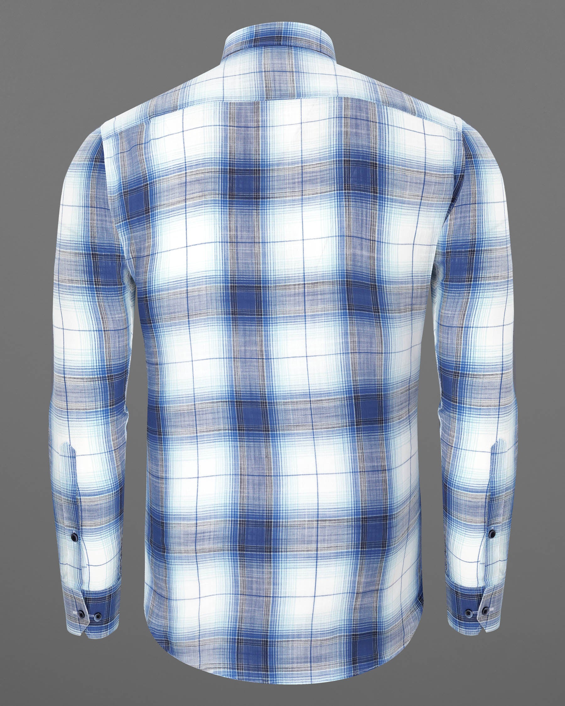 Bright White and Twilight Blue Plaid Herringbone Shirt 7624-BD-BLE-38, 7624-BD-BLE-H-38, 7624-BD-BLE-39,7624-BD-BLE-H-39, 7624-BD-BLE-40, 7624-BD-BLE-H-40, 7624-BD-BLE-42, 7624-BD-BLE-H-42, 7624-BD-BLE-44, 7624-BD-BLE-H-44, 7624-BD-BLE-46, 7624-BD-BLE-H-46, 7624-BD-BLE-48, 7624-BD-BLE-H-48, 7624-BD-BLE-50, 7624-BD-BLE-H-50, 7624-BD-BLE-52, 7624-BD-BLE-H-52