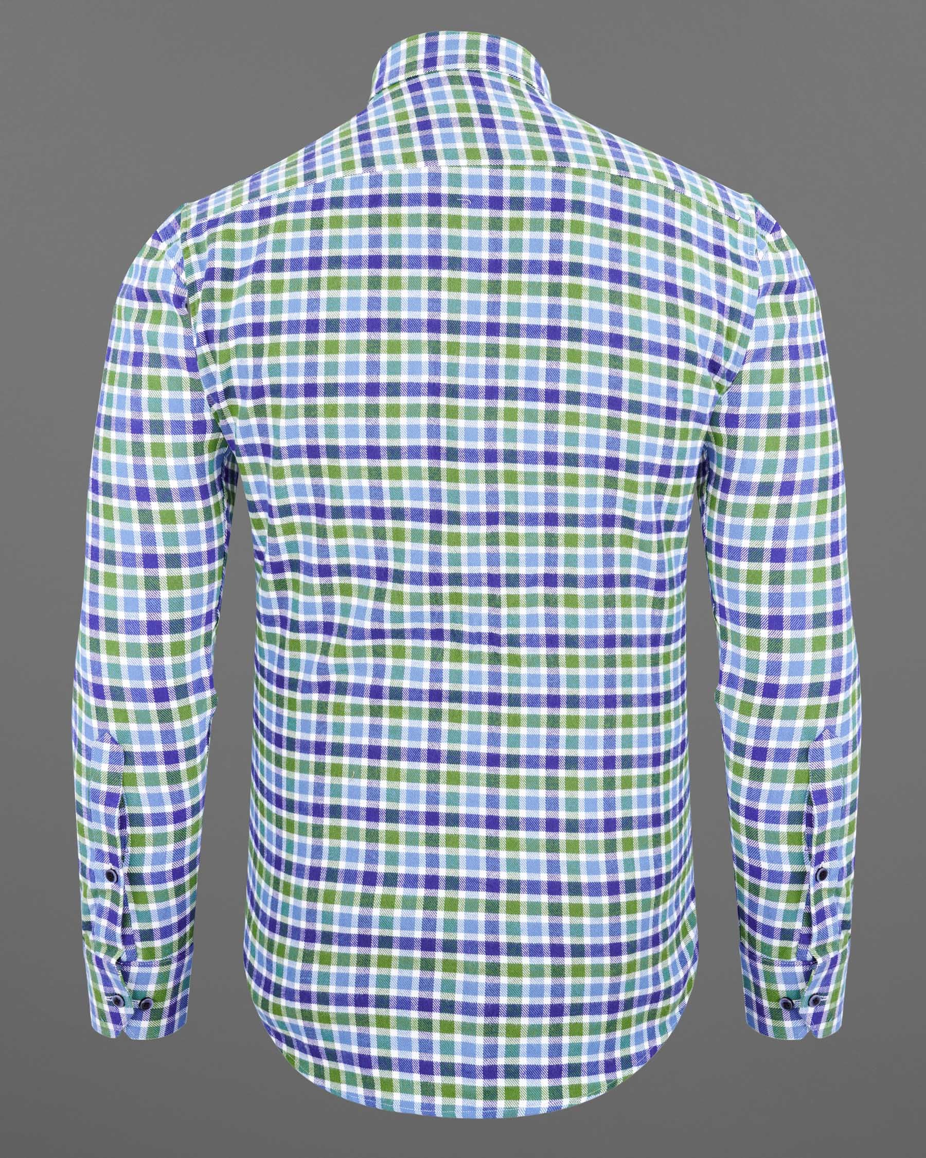 Camo Green and Gigas Blue Twill Gingham Premium Cotton Overshirt 7625-BD-BLE-38, 7625-BD-BLE-H-38, 7625-BD-BLE-39,7625-BD-BLE-H-39, 7625-BD-BLE-40, 7625-BD-BLE-H-40, 7625-BD-BLE-42, 7625-BD-BLE-H-42, 7625-BD-BLE-44, 7625-BD-BLE-H-44, 7625-BD-BLE-46, 7625-BD-BLE-H-46, 7625-BD-BLE-48, 7625-BD-BLE-H-48, 7625-BD-BLE-50, 7625-BD-BLE-H-50, 7625-BD-BLE-52, 7625-BD-BLE-H-52