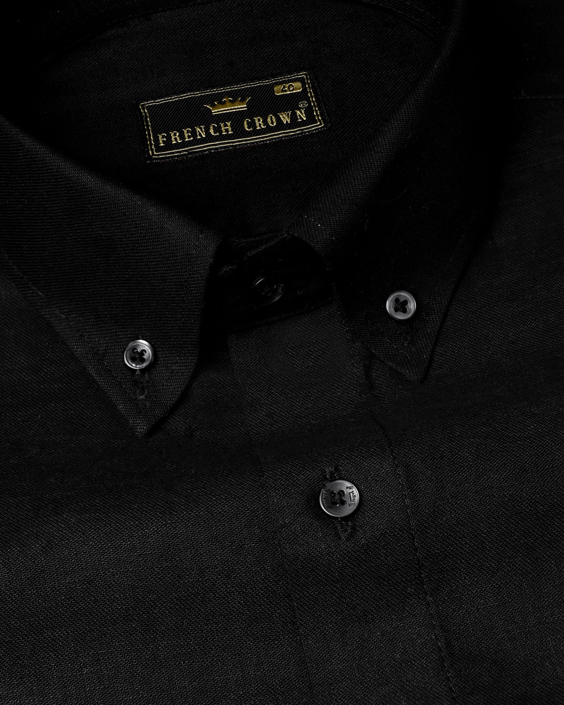 Jade Black Luxurious Linen Shirt 7640-BD-BLK-38, 7640-BD-BLK-H-38, 7640-BD-BLK-39,7640-BD-BLK-H-39, 7640-BD-BLK-40, 7640-BD-BLK-H-40, 7640-BD-BLK-42, 7640-BD-BLK-H-42, 7640-BD-BLK-44, 7640-BD-BLK-H-44, 7640-BD-BLK-46, 7640-BD-BLK-H-46, 7640-BD-BLK-48, 7640-BD-BLK-H-48, 7640-BD-BLK-50, 7640-BD-BLK-H-50, 7640-BD-BLK-52, 7640-BD-BLK-H-52