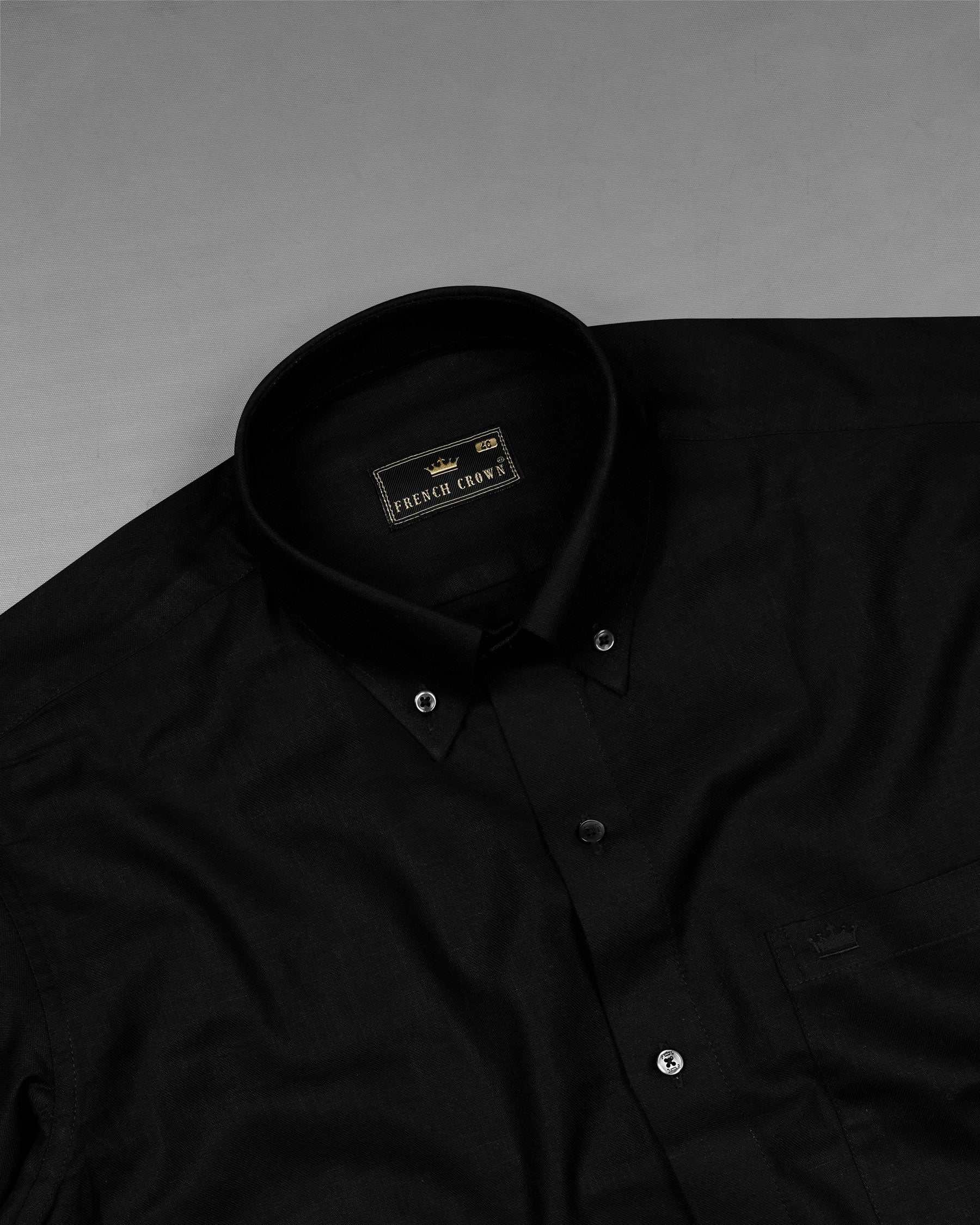 Jade Black Luxurious Linen Shirt 7640-BD-BLK-38, 7640-BD-BLK-H-38, 7640-BD-BLK-39,7640-BD-BLK-H-39, 7640-BD-BLK-40, 7640-BD-BLK-H-40, 7640-BD-BLK-42, 7640-BD-BLK-H-42, 7640-BD-BLK-44, 7640-BD-BLK-H-44, 7640-BD-BLK-46, 7640-BD-BLK-H-46, 7640-BD-BLK-48, 7640-BD-BLK-H-48, 7640-BD-BLK-50, 7640-BD-BLK-H-50, 7640-BD-BLK-52, 7640-BD-BLK-H-52