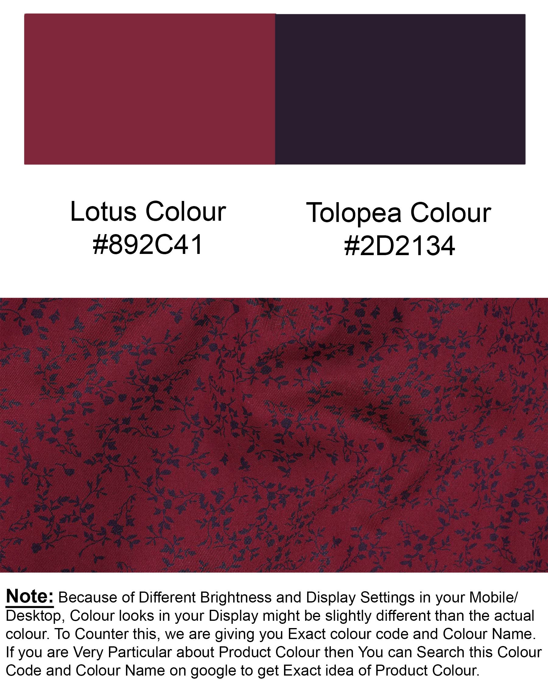 Lotus Maroon Ditzy Twill Textured Premium Cotton Shirt 7666-BD-BLK-38, 7666-BD-BLK-H-38, 7666-BD-BLK-39,7666-BD-BLK-H-39, 7666-BD-BLK-40, 7666-BD-BLK-H-40, 7666-BD-BLK-42, 7666-BD-BLK-H-42, 7666-BD-BLK-44, 7666-BD-BLK-H-44, 7666-BD-BLK-46, 7666-BD-BLK-H-46, 7666-BD-BLK-48, 7666-BD-BLK-H-48, 7666-BD-BLK-50, 7666-BD-BLK-H-50, 7666-BD-BLK-52, 7666-BD-BLK-H-52