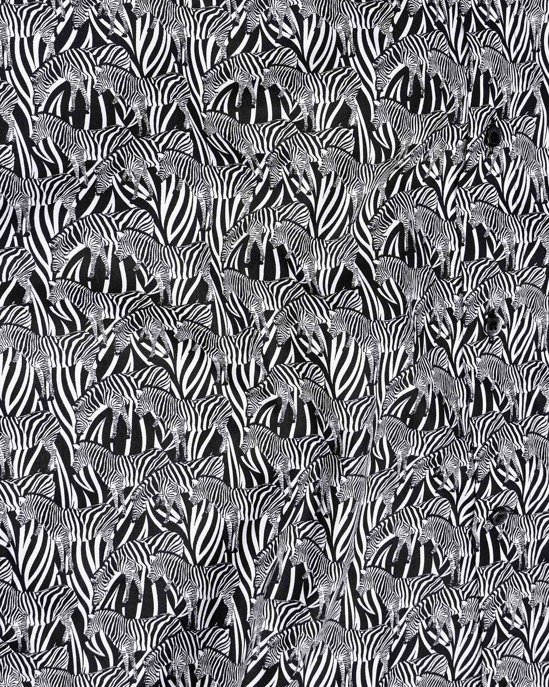 Black and White Zebra Printed Super Soft Premium Cotton Shirt 7676-BLK-38, 7676-BLK-H-38, 7676-BLK-39,7676-BLK-H-39, 7676-BLK-40, 7676-BLK-H-40, 7676-BLK-42, 7676-BLK-H-42, 7676-BLK-44, 7676-BLK-H-44, 7676-BLK-46, 7676-BLK-H-46, 7676-BLK-48, 7676-BLK-H-48, 7676-BLK-50, 7676-BLK-H-50, 7676-BLK-52, 7676-BLK-H-52