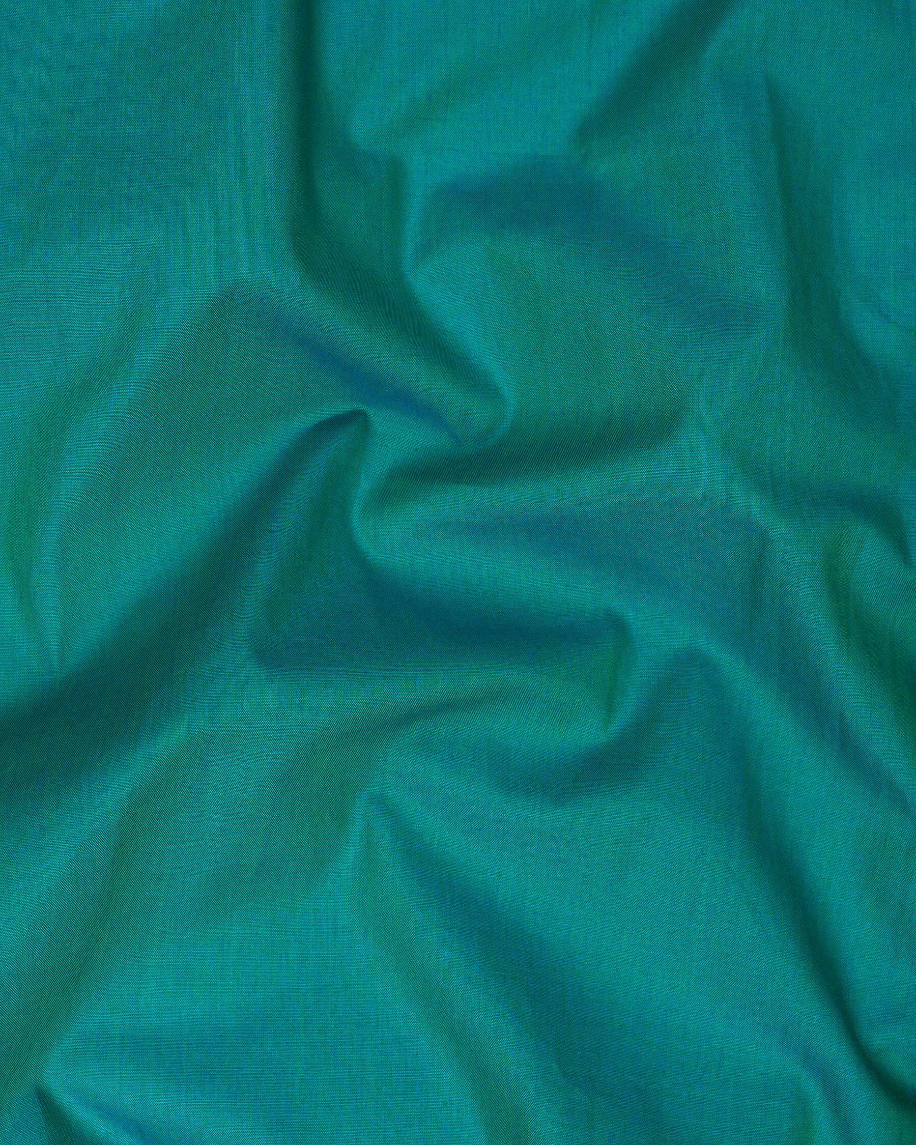 Teal Green Chambray Textured Premium Cotton Shirt 7678-M-38, 7678-M-H-38, 7678-M-39,7678-M-H-39, 7678-M-40, 7678-M-H-40, 7678-M-42, 7678-M-H-42, 7678-M-44, 7678-M-H-44, 7678-M-46, 7678-M-H-46, 7678-M-48, 7678-M-H-48, 7678-M-50, 7678-M-H-50, 7678-M-52, 7678-M-H-52