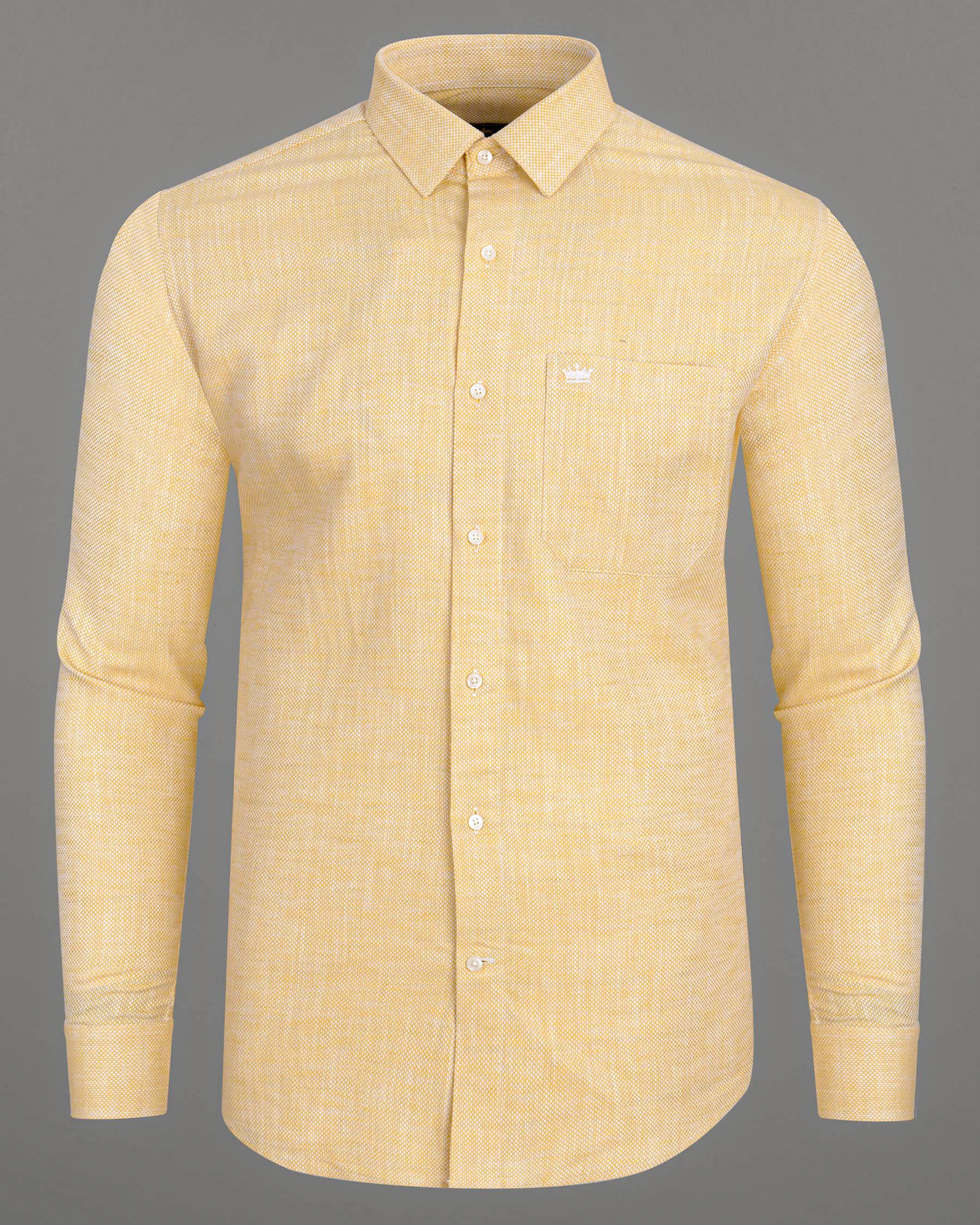 Harvest Gold Beige Dobby Textured Premium Giza Cotton Shirt 7696-38, 7696-H-38, 7696-39, 7696-H-39, 7696-40, 7696-H-40, 7696-42, 7696-H-42, 7696-44, 7696-H-44, 7696-46, 7696-H-46, 7696-48, 7696-H-48, 7696-50, 7696-H-50, 7696-52, 7696-H-52