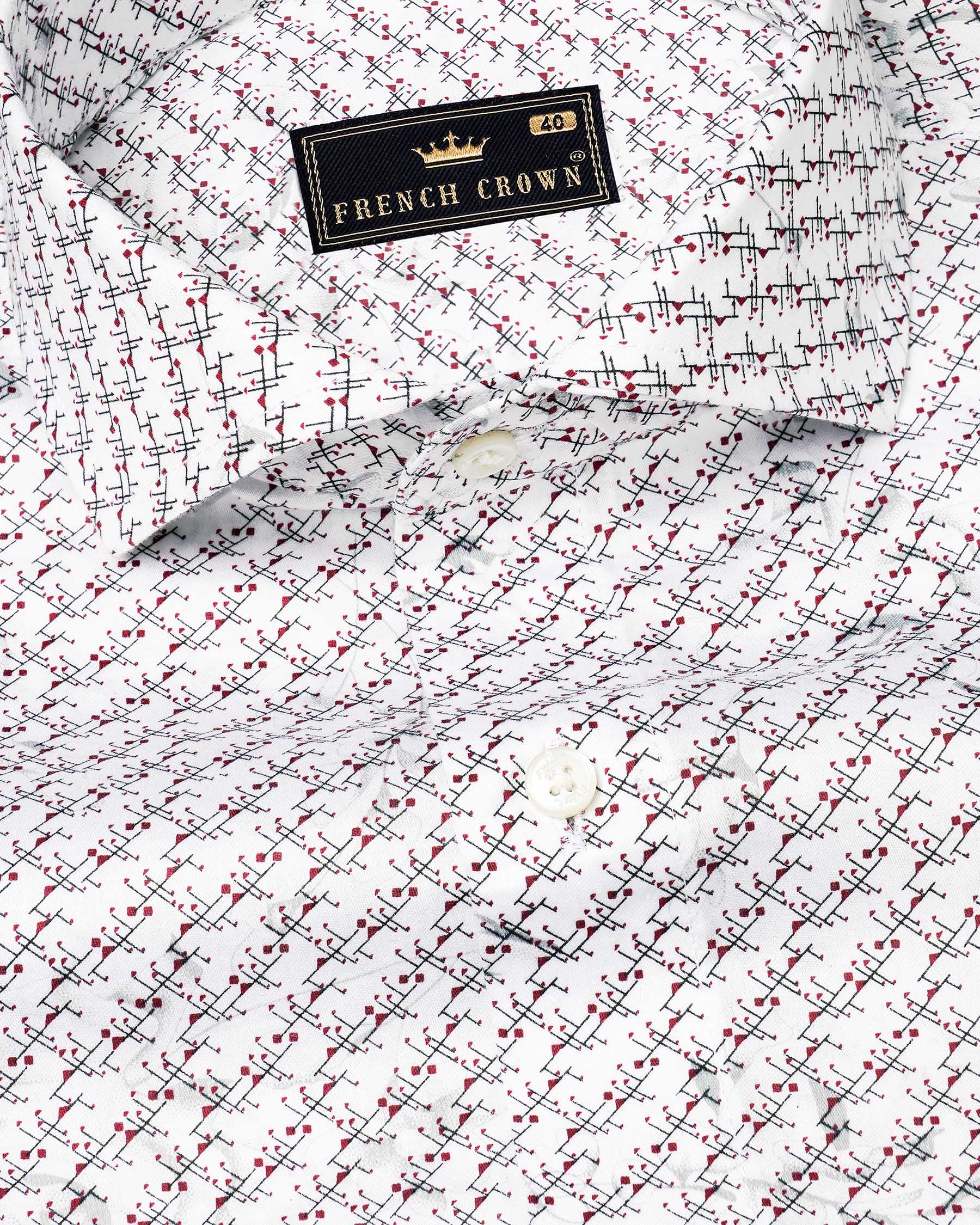 Bright White Printed Super Soft Premium Cotton Shirt 7698-CA-38, 7698-CA-H-38, 7698-CA-39,7698-CA-H-39, 7698-CA-40, 7698-CA-H-40, 7698-CA-42, 7698-CA-H-42, 7698-CA-44, 7698-CA-H-44, 7698-CA-46, 7698-CA-H-46, 7698-CA-48, 7698-CA-H-48, 7698-CA-50, 7698-CA-H-50, 7698-CA-52, 7698-CA-H-52