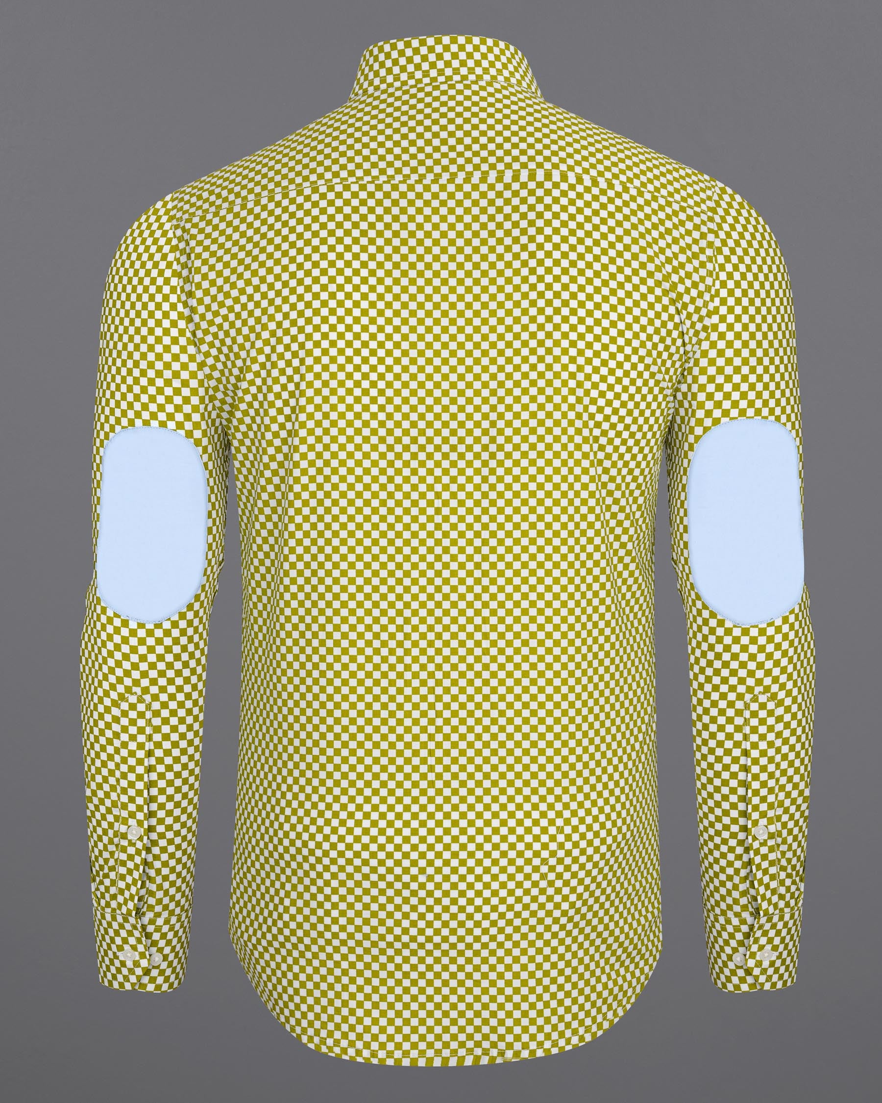 Alpine Olive Green and Bright White Checked Premium Cotton Designer Shirt 7702-P310-38, 7702-P310-39, 7702-P310-40, 7702-P310-42, 7702-P310-44, 7702-P310-46, 7702-P310-48, 7702-P310-50, 7702-P310-52