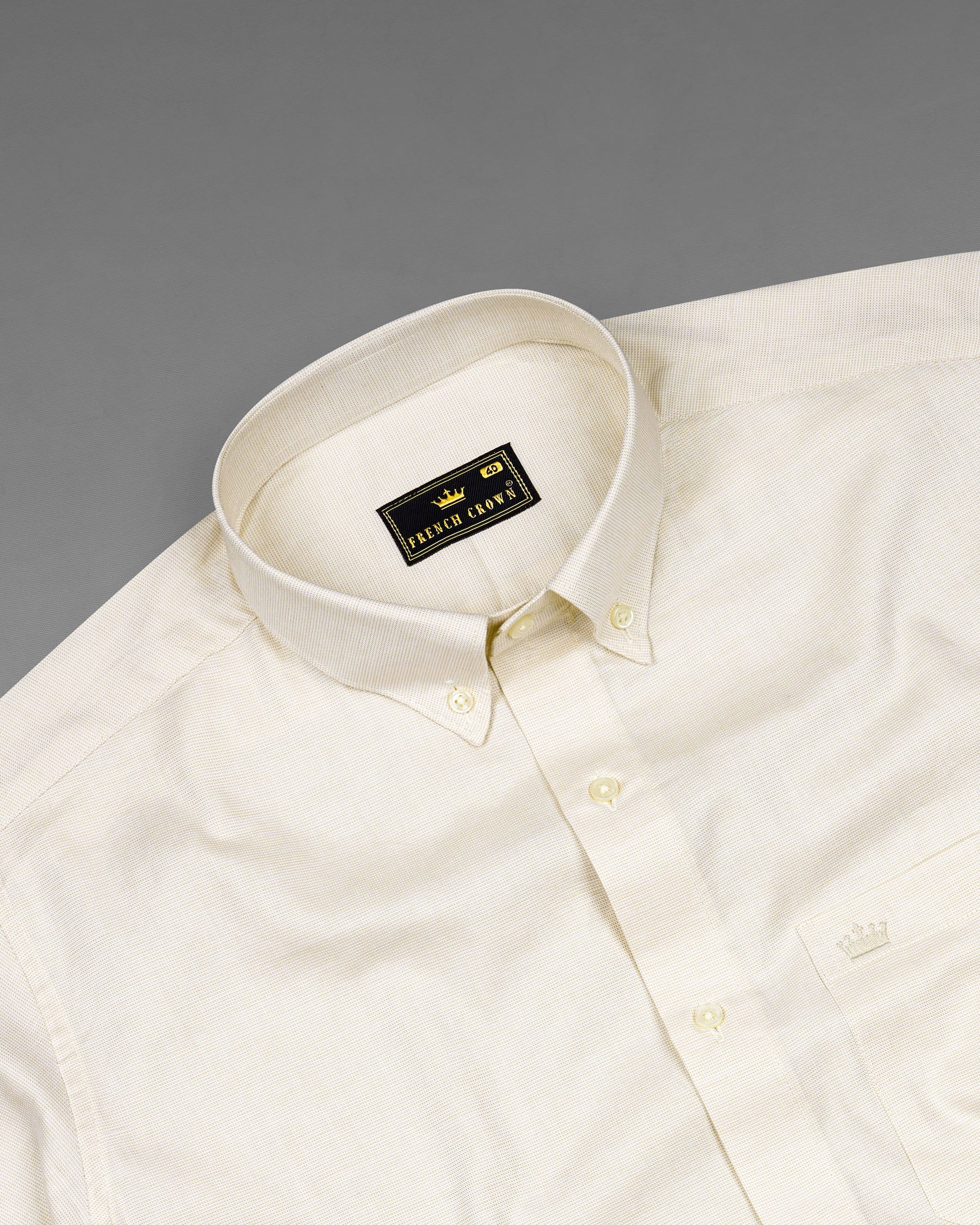 Fantasy Cream Dobby Textured Premium Giza Cotton Shirt 7713-BD-38, 7713-BD-H-38, 7713-BD-39,7713-BD-H-39, 7713-BD-40, 7713-BD-H-40, 7713-BD-42, 7713-BD-H-42, 7713-BD-44, 7713-BD-H-44, 7713-BD-46, 7713-BD-H-46, 7713-BD-48, 7713-BD-H-48, 7713-BD-50, 7713-BD-H-50, 7713-BD-52, 7713-BD-H-52