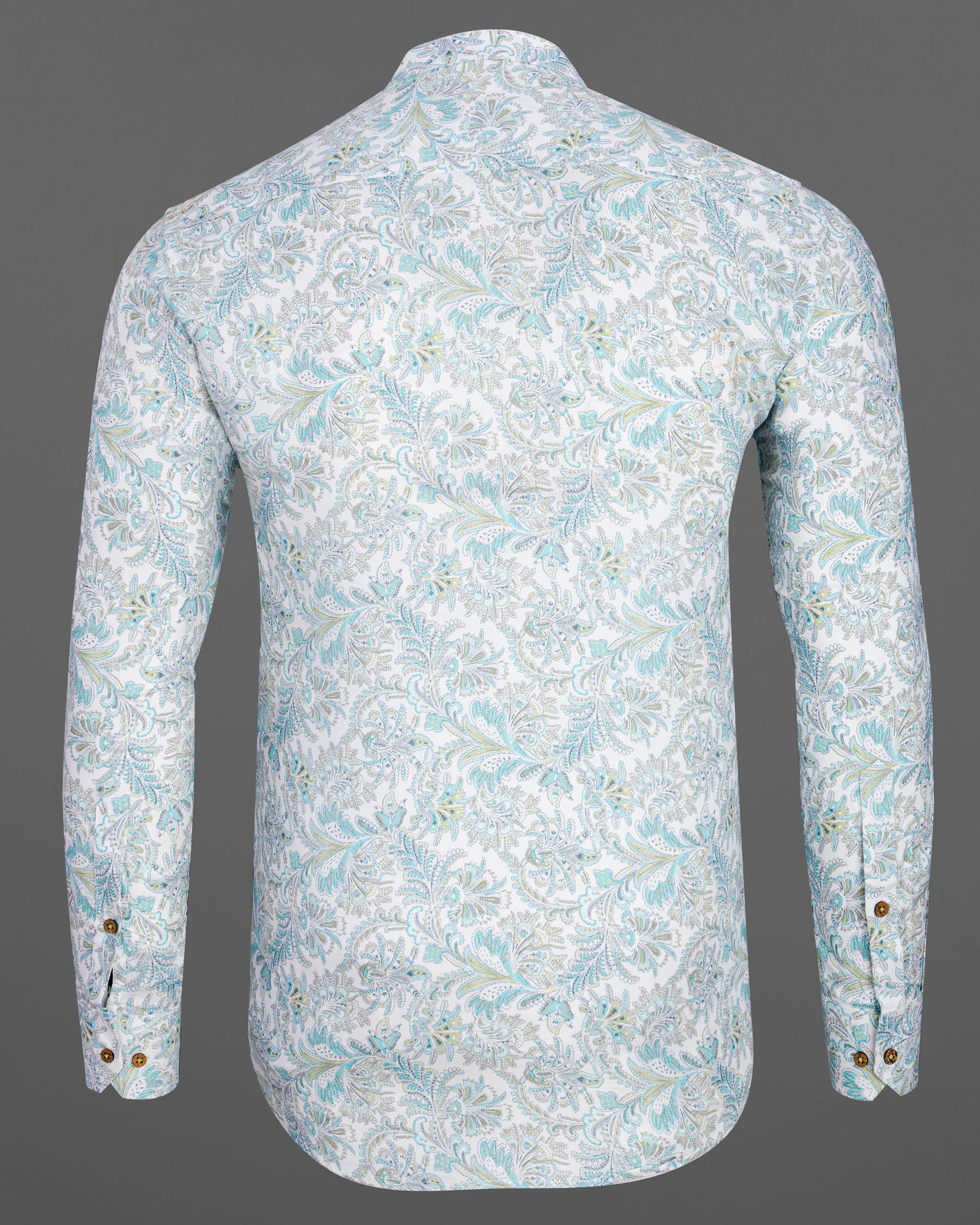 Bright White Block Printed Flora Premium Tencel Kurta Shirt 7724-KS-38, 7724-KS-H-38, 7724-KS-39,7724-KS-H-39, 7724-KS-40, 7724-KS-H-40, 7724-KS-42, 7724-KS-H-42, 7724-KS-44, 7724-KS-H-44, 7724-KS-46, 7724-KS-H-46, 7724-KS-48, 7724-KS-H-48, 7724-KS-50, 7724-KS-H-50, 7724-KS-52, 7724-KS-H-52