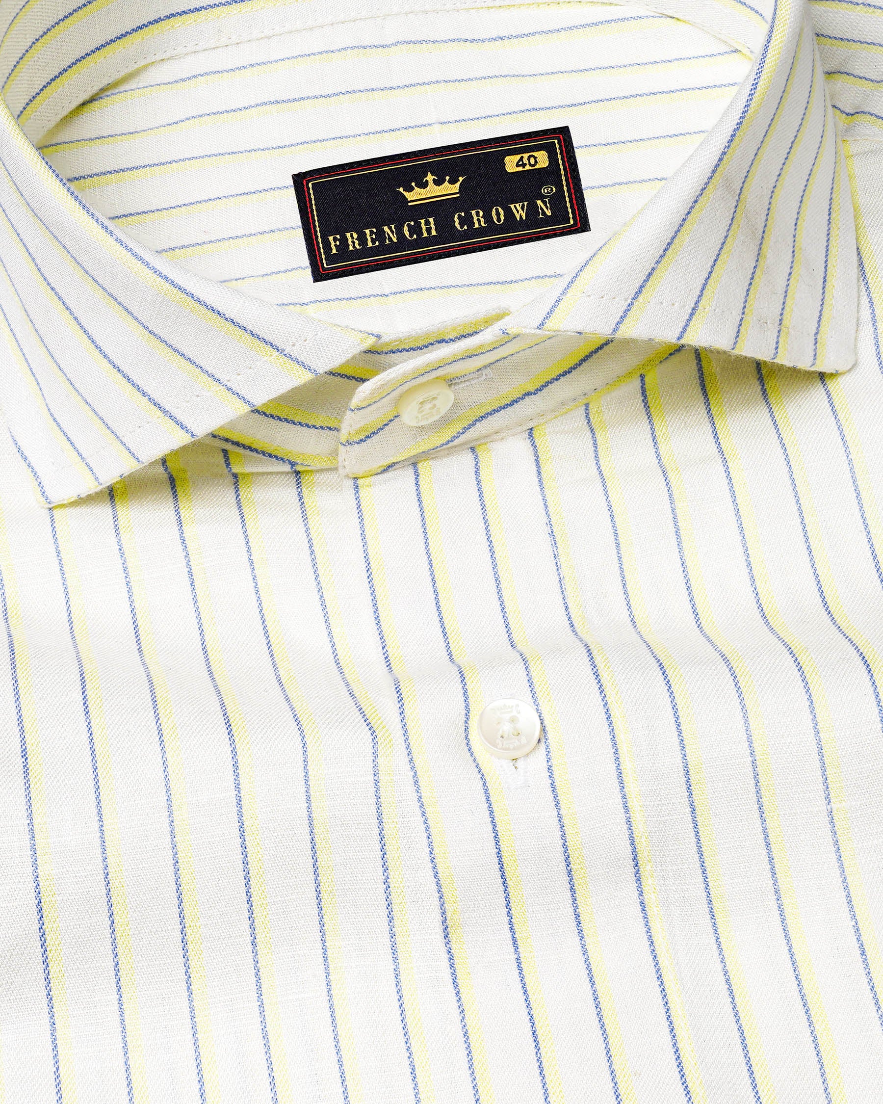 Off-White Striped Luxurious Linen Shirt 7756-CA-38, 7756-CA-H-38, 7756-CA-39,7756-CA-H-39, 7756-CA-40, 7756-CA-H-40, 7756-CA-42, 7756-CA-H-42, 7756-CA-44, 7756-CA-H-44, 7756-CA-46, 7756-CA-H-46, 7756-CA-48, 7756-CA-H-48, 7756-CA-50, 7756-CA-H-50, 7756-CA-52, 7756-CA-H-52